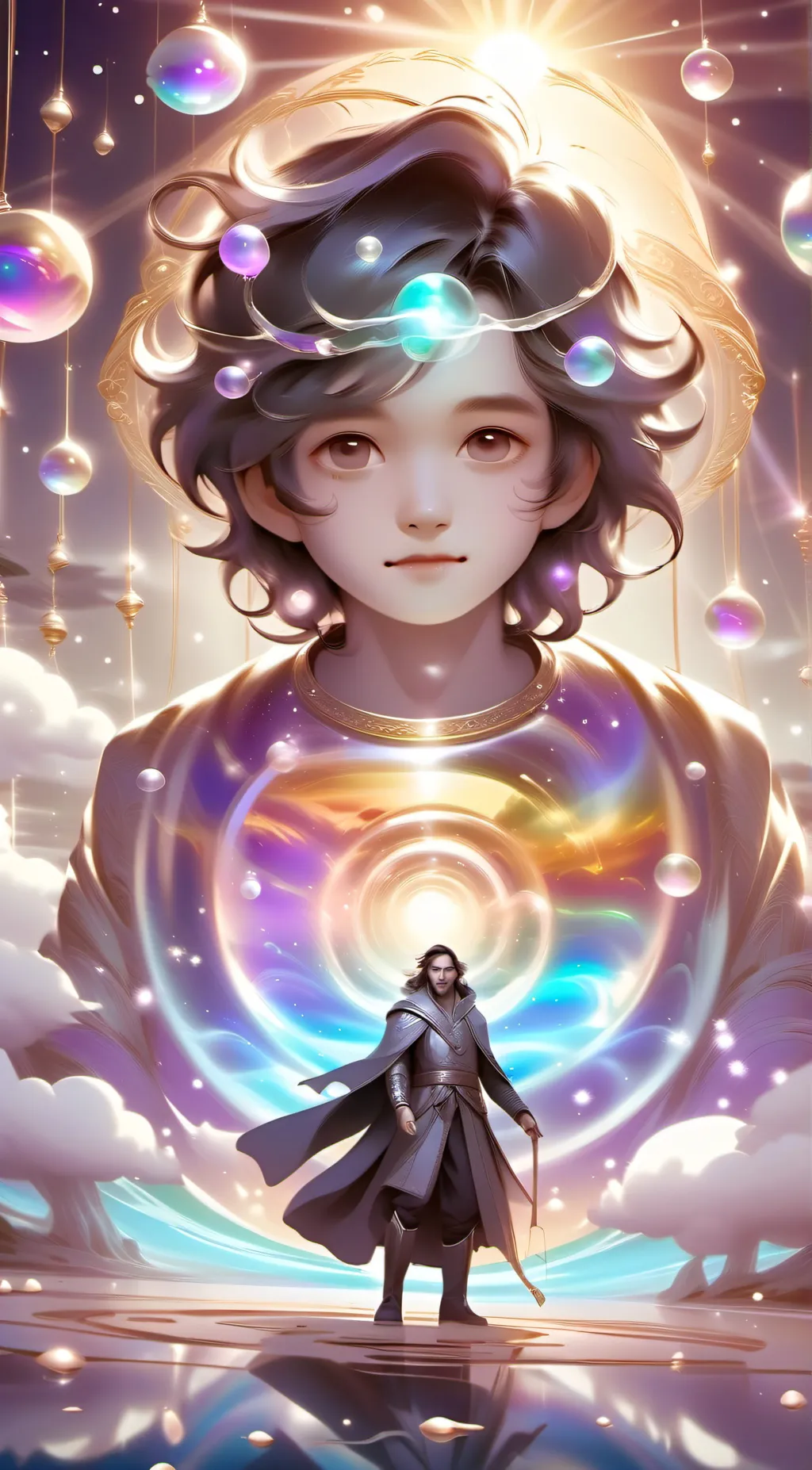 ai character: muke background