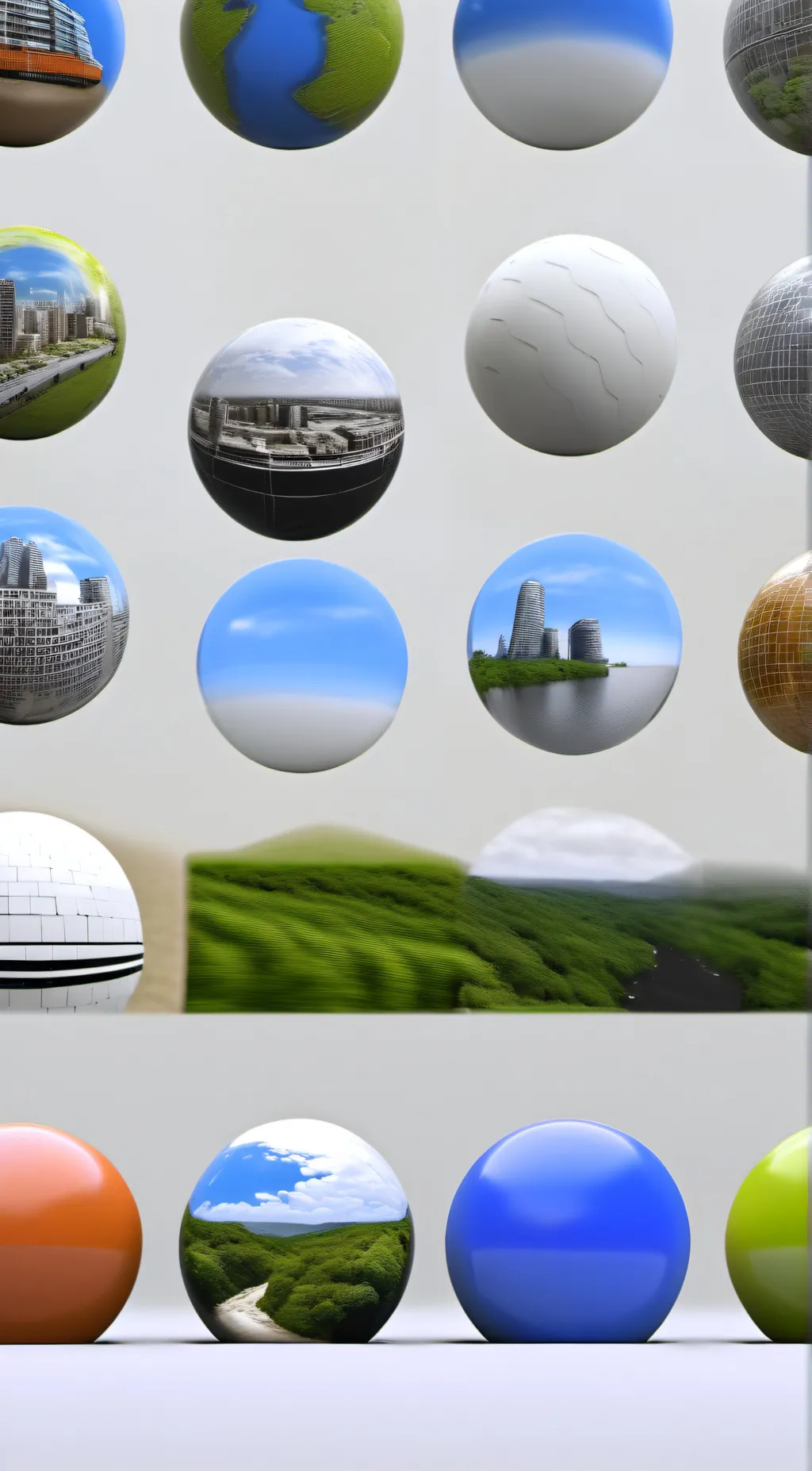 ai character: googleballs background