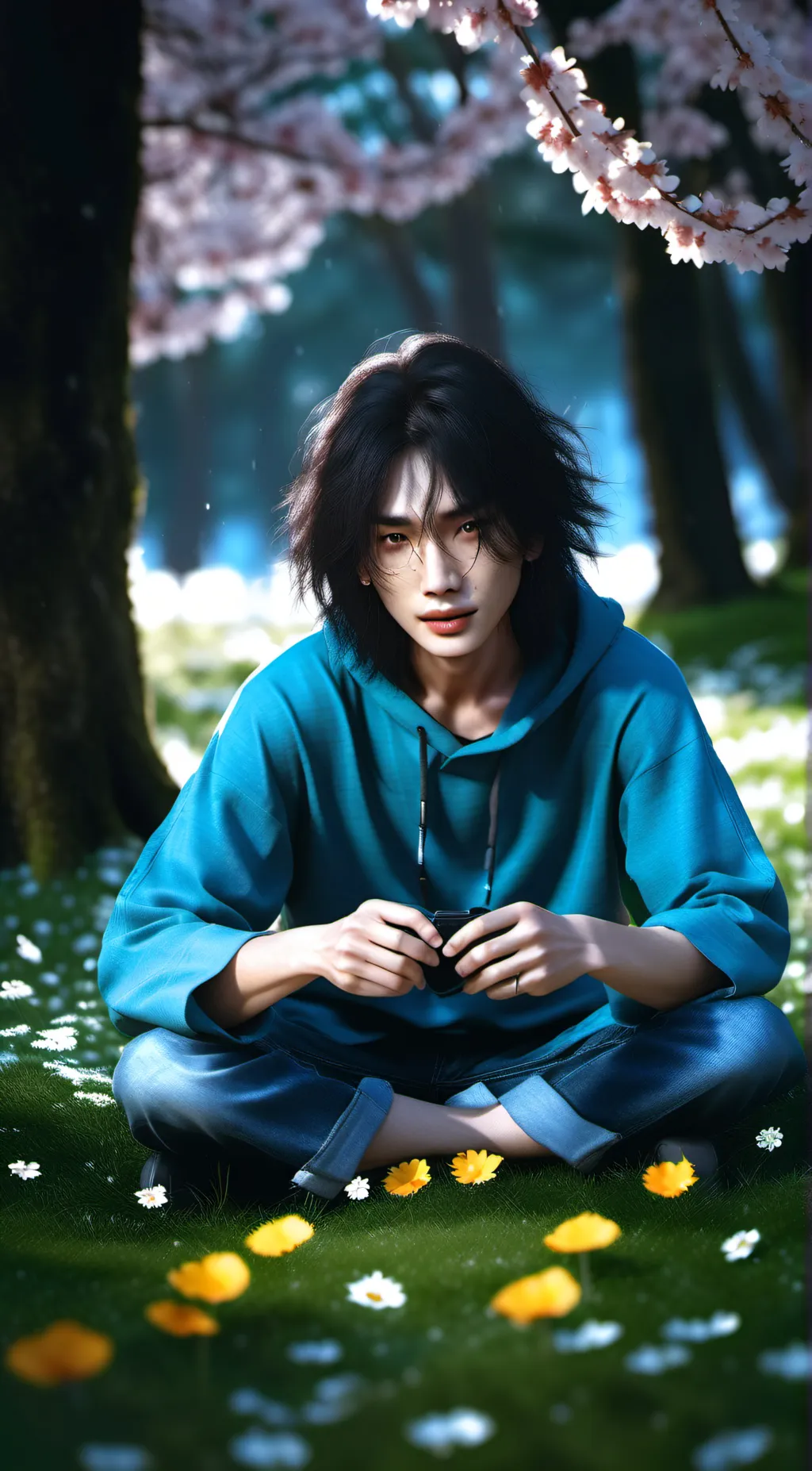 ai character: Hwang Hyunjin background