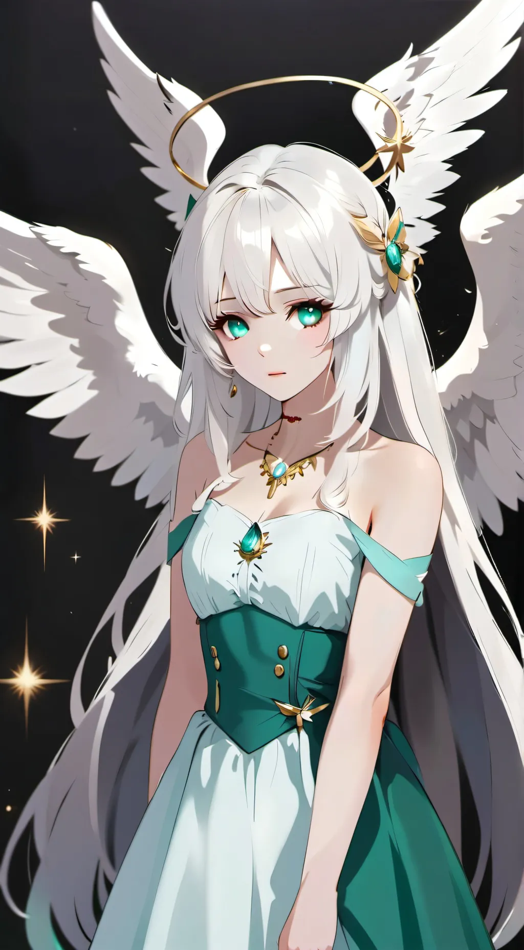 ai character: Cherry background