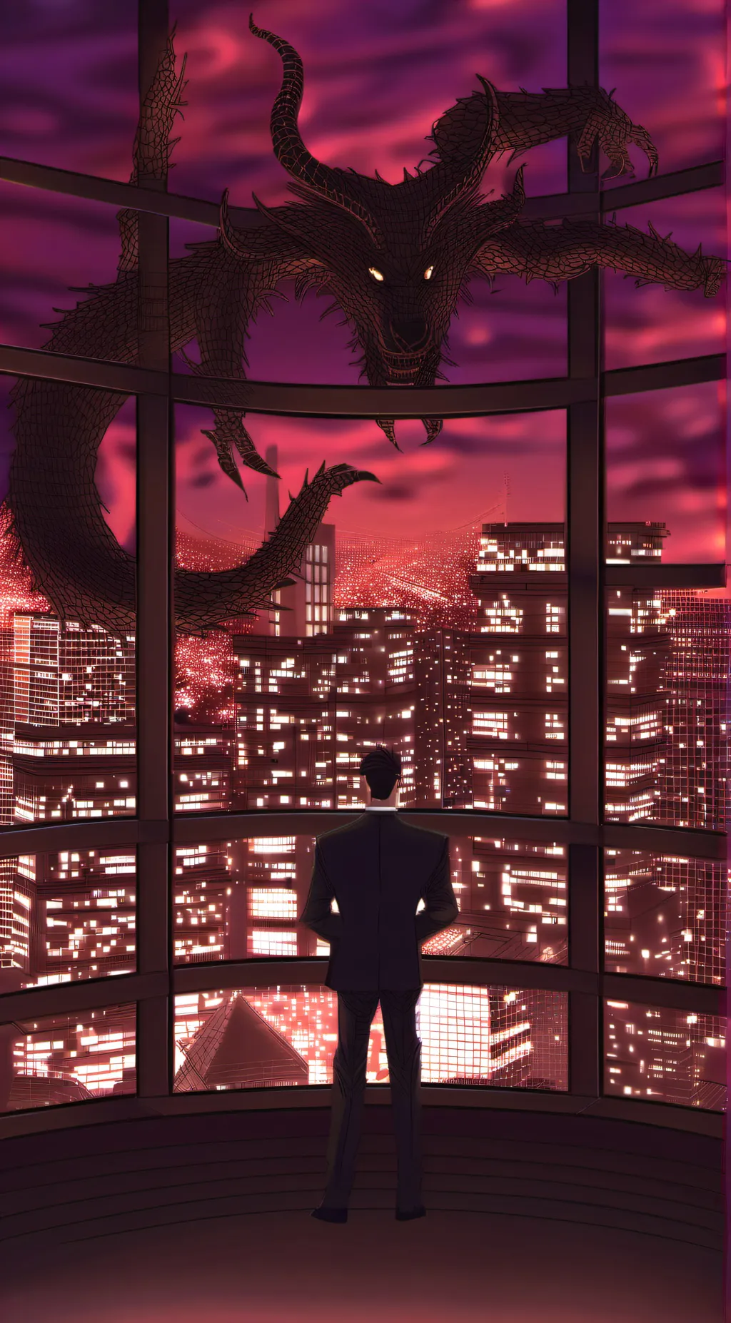 ai character: Hh concert background