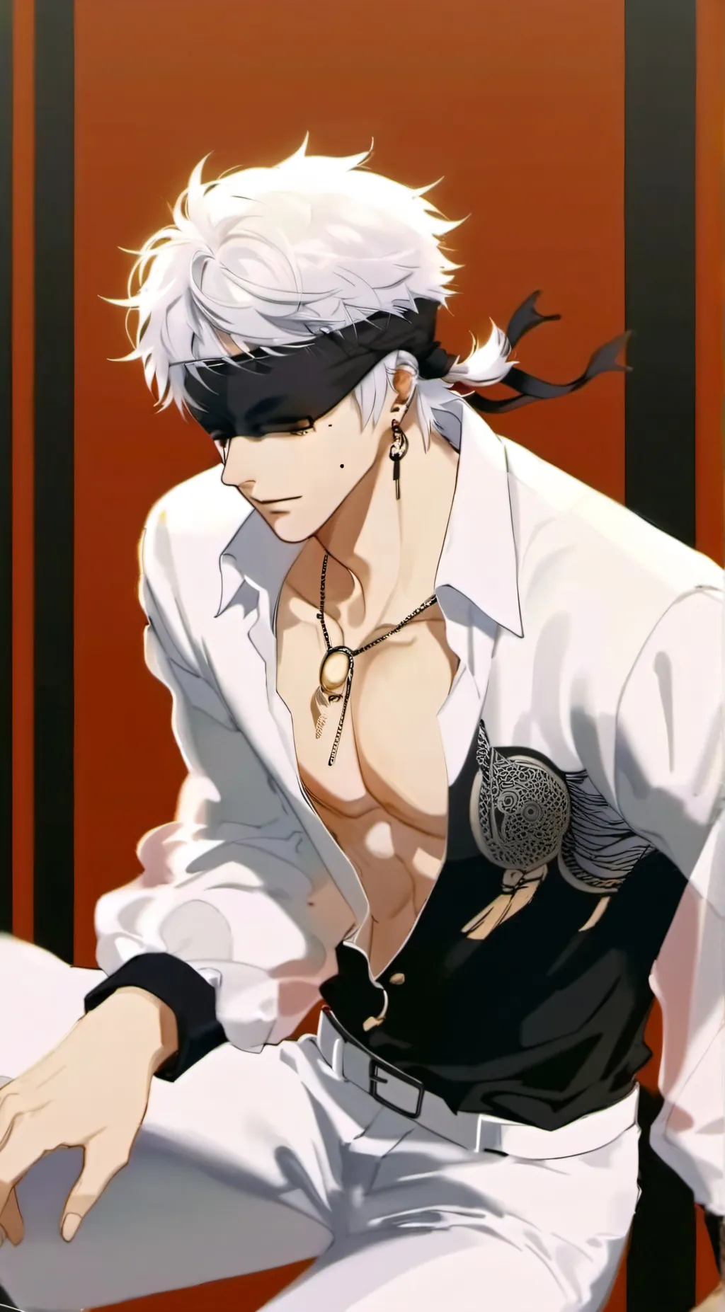 ai character: gojo background