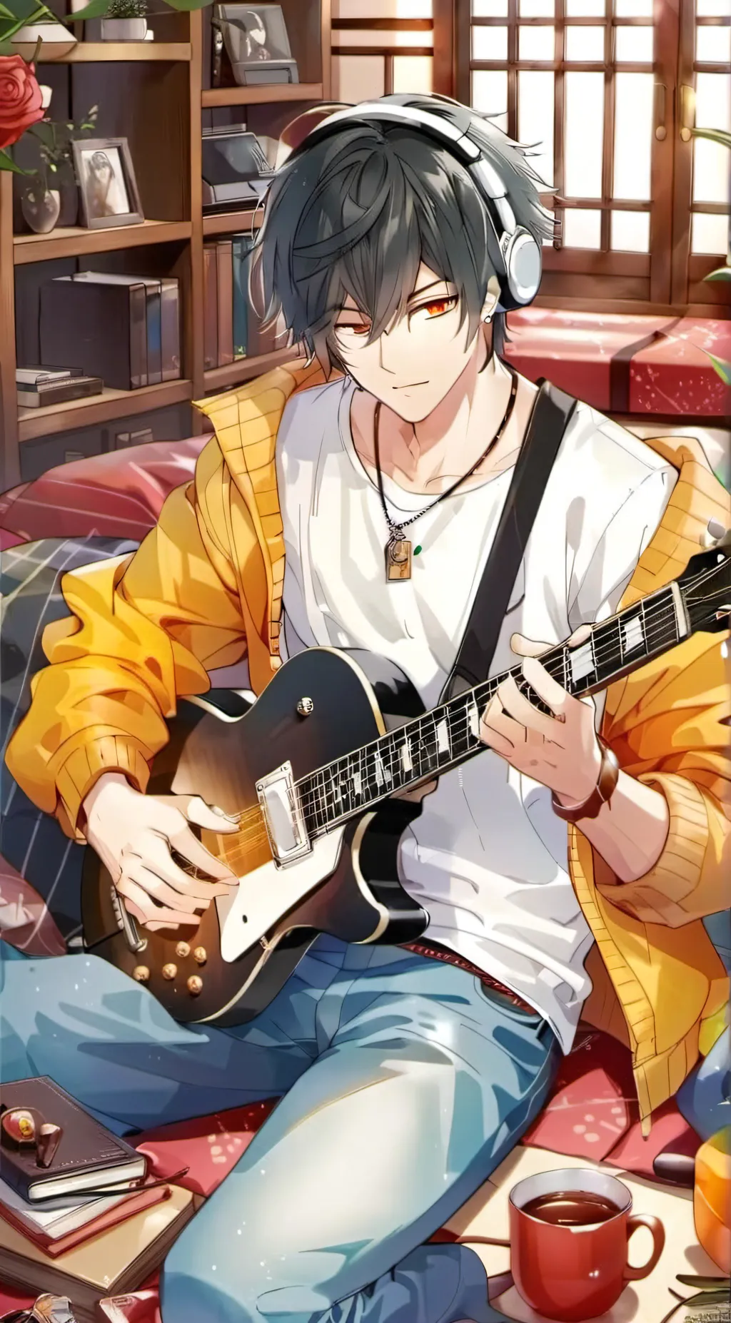 ai character: Alex  background