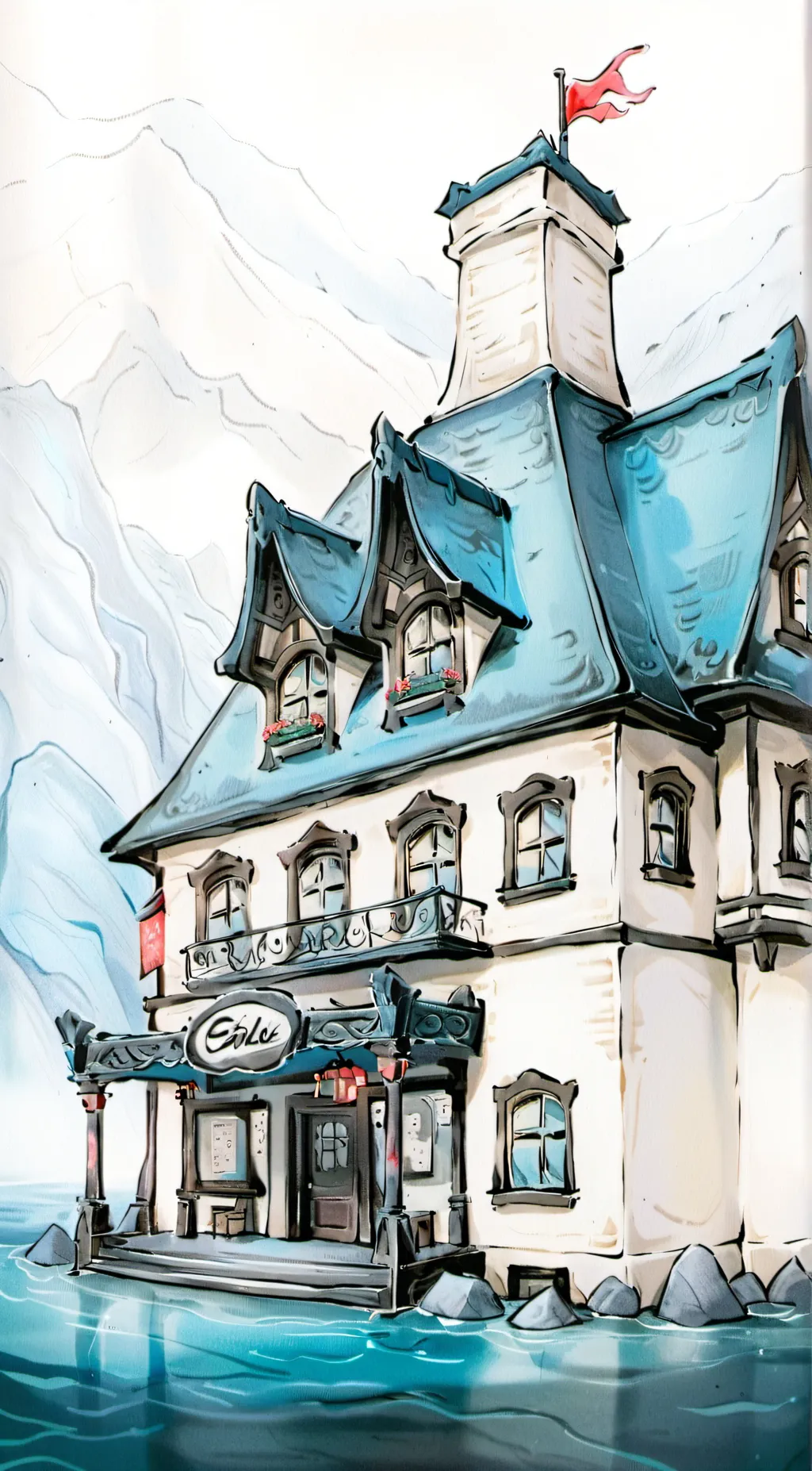 ai character: Hazbin hotel! background