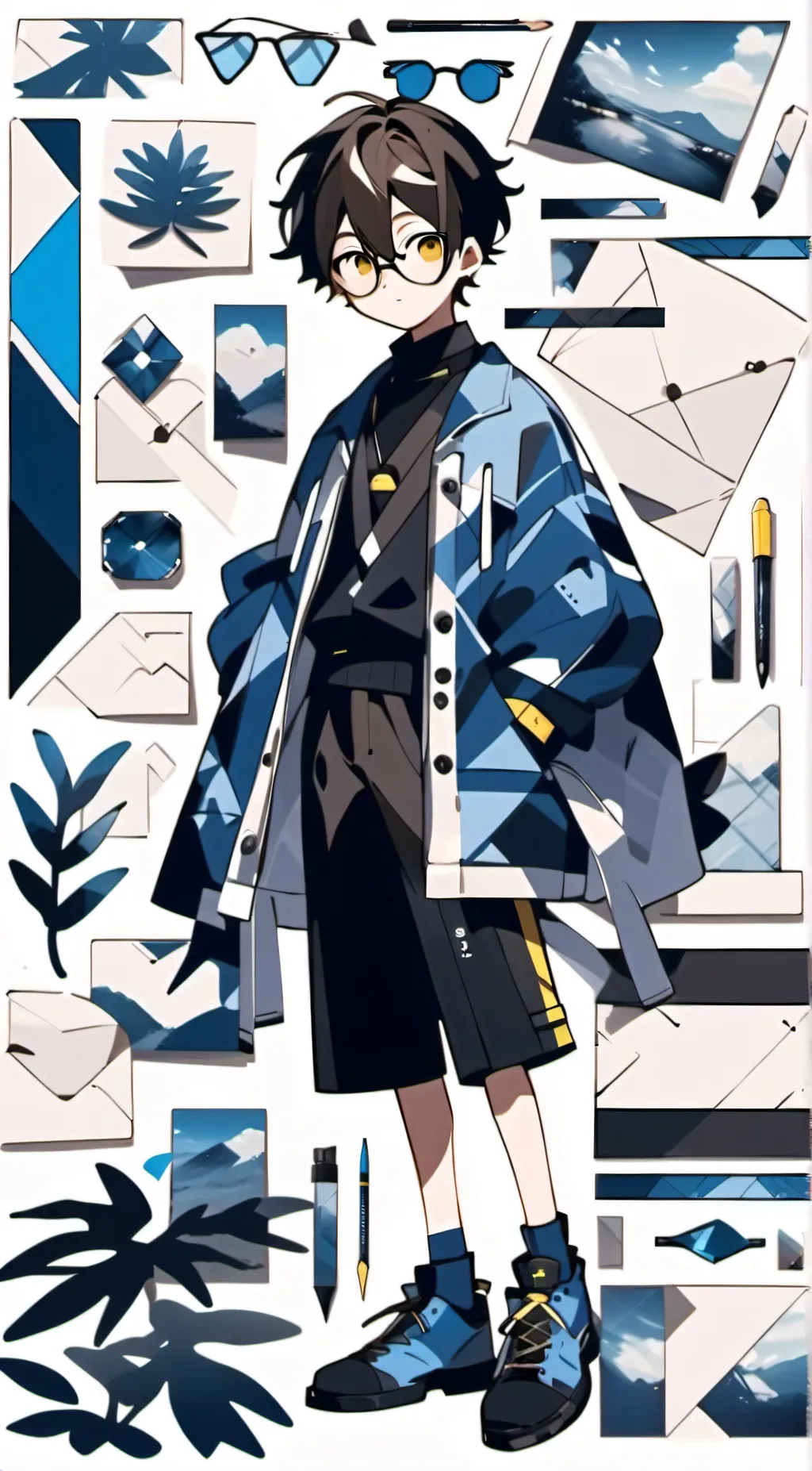 ai character: Nico fpe background