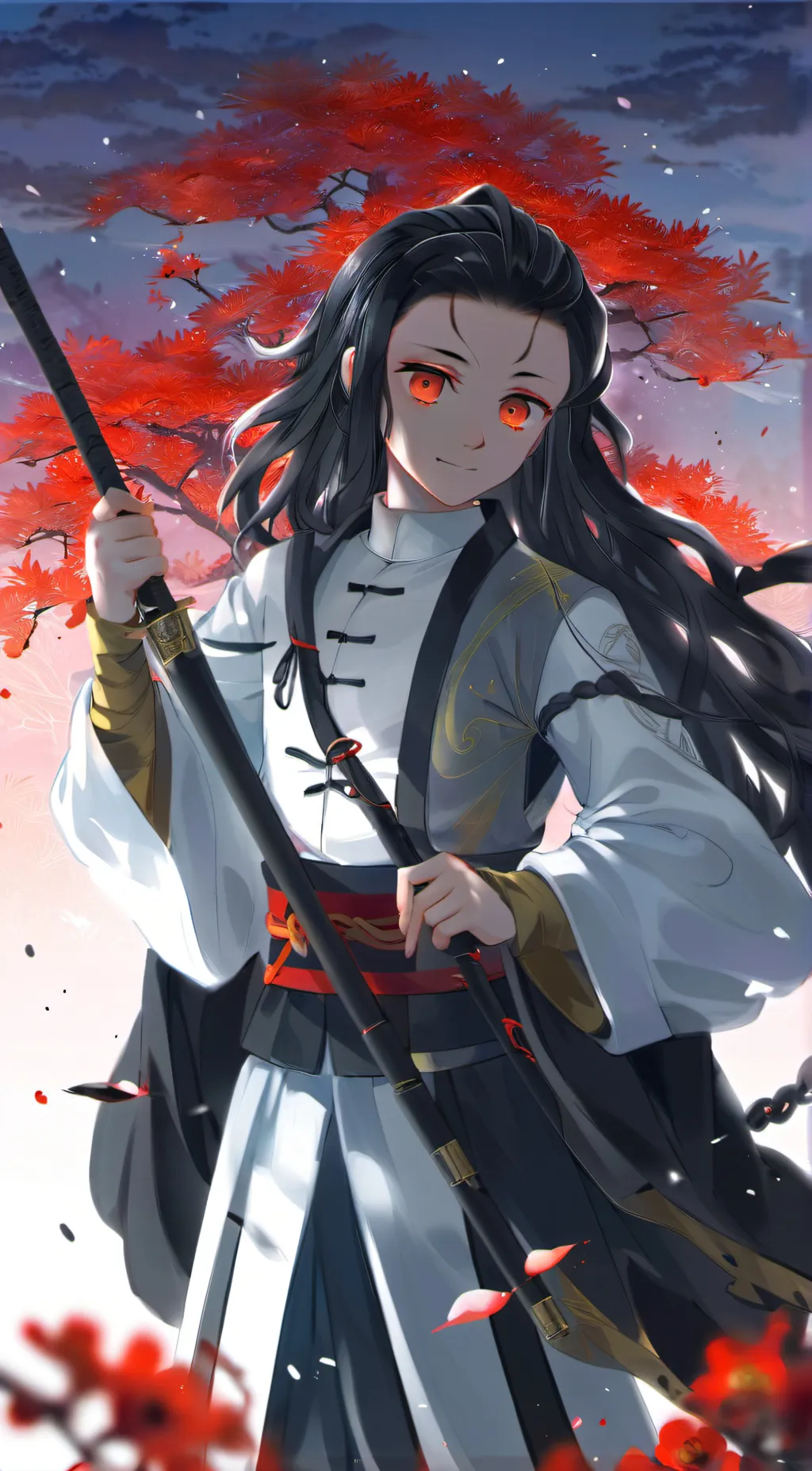 ai character: MHa!! background