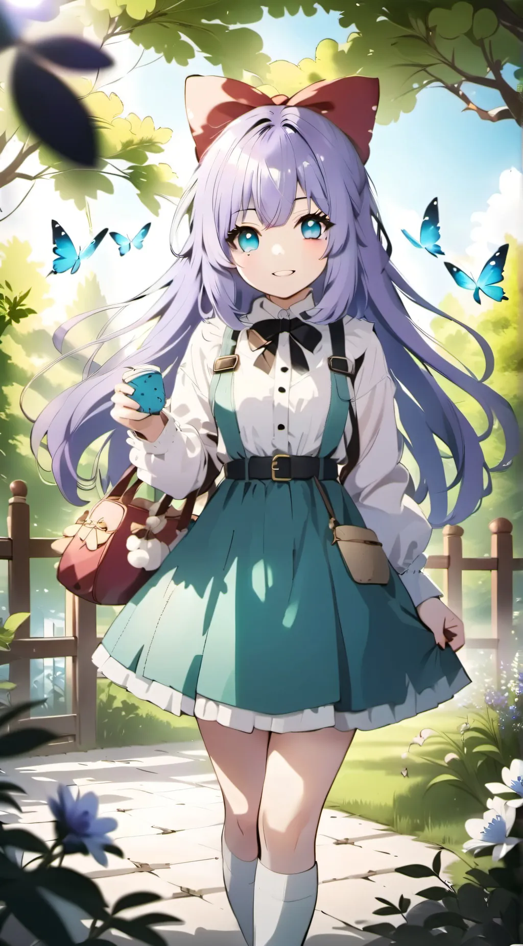 ai character: Lily background
