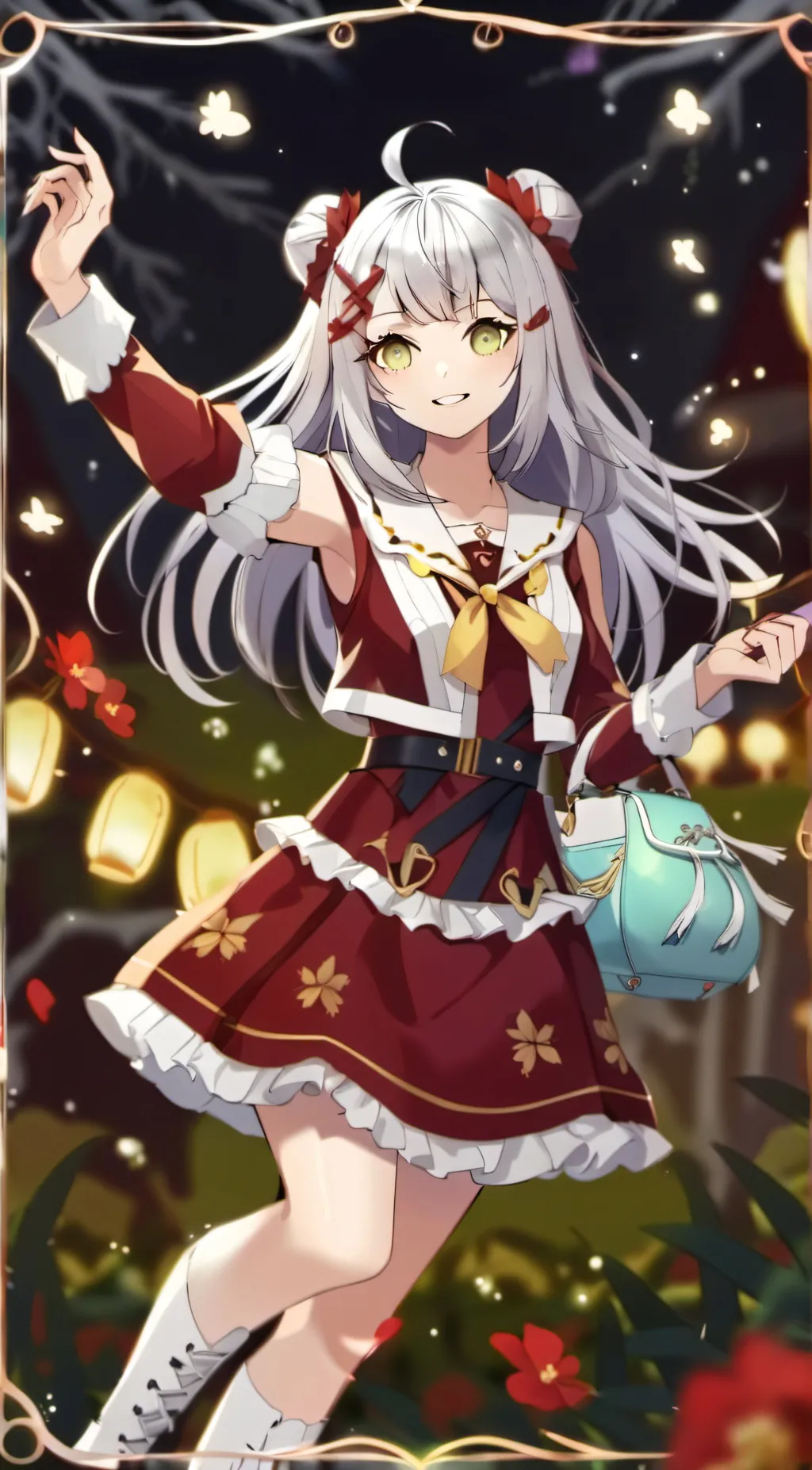 ai character: evelyn background