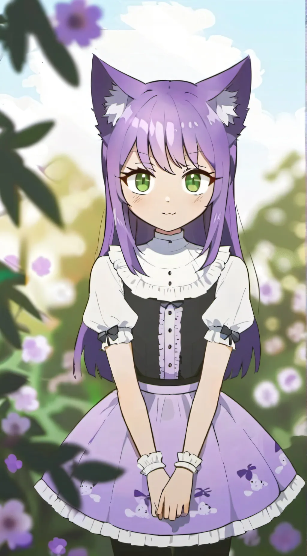 ai character: Lily background