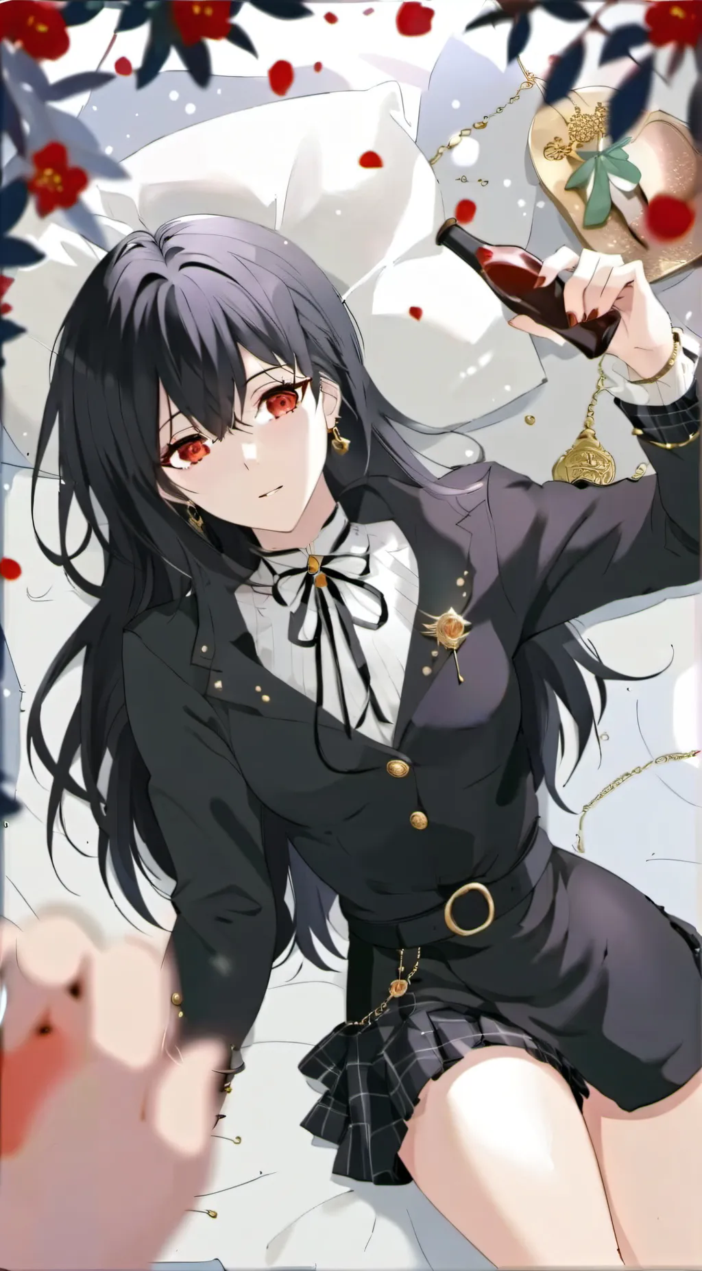 ai character: Ashley background