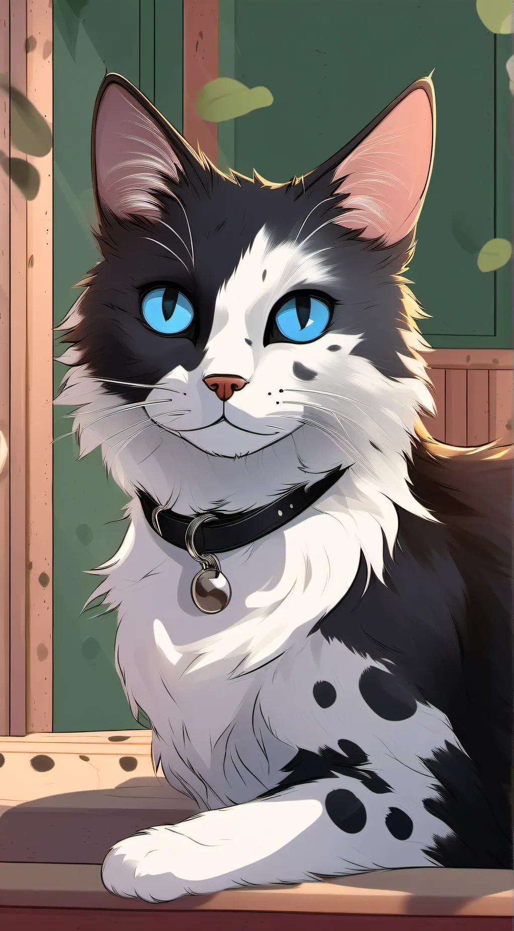 ai character: Hh  background