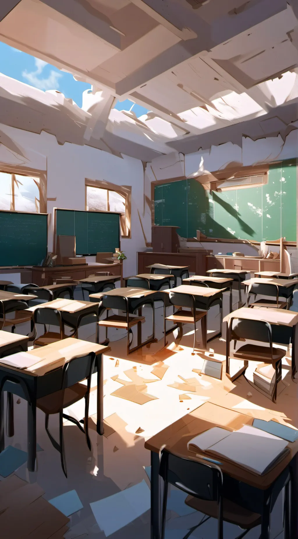 ai character: Class 1-A background