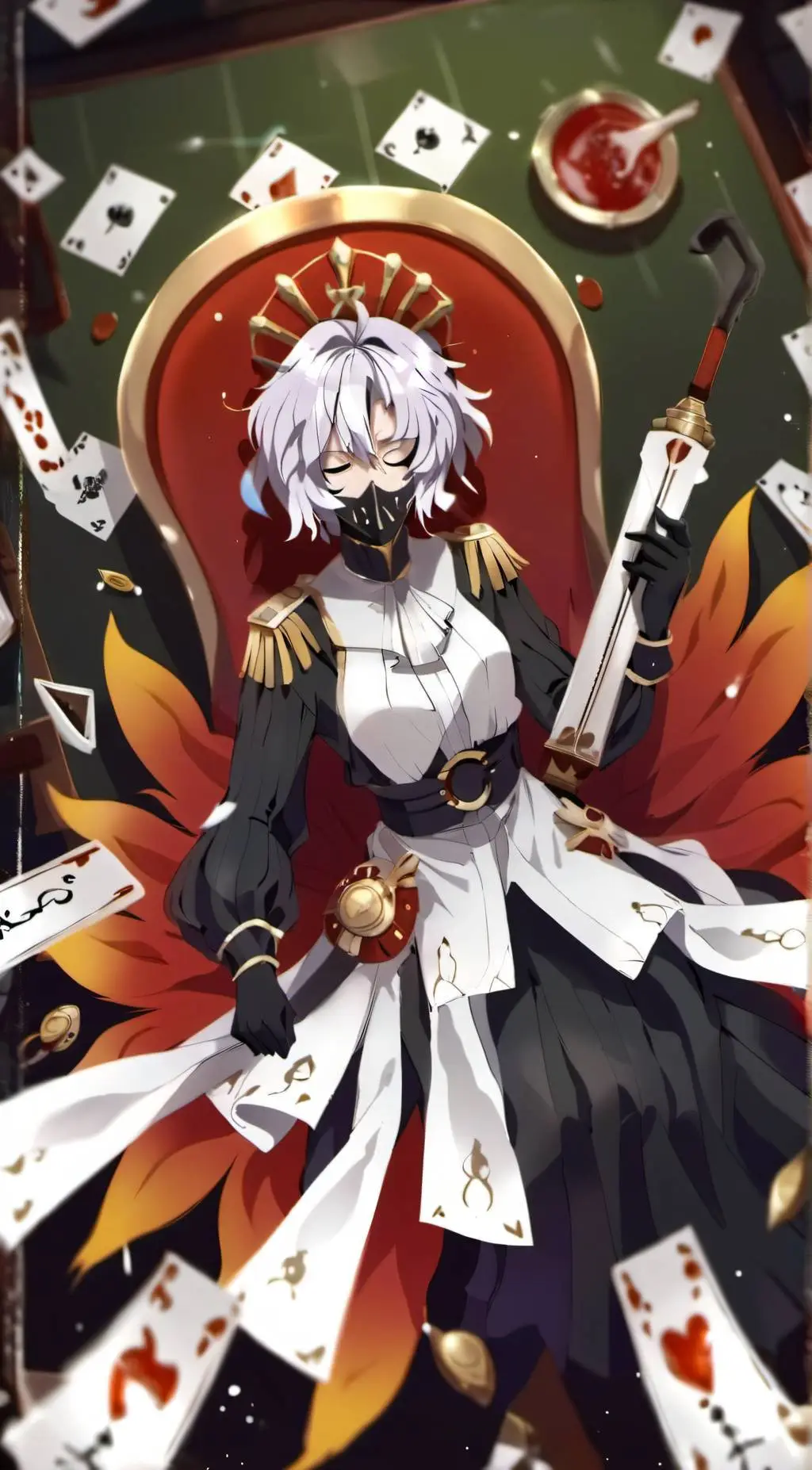 ai character: L.O.V background