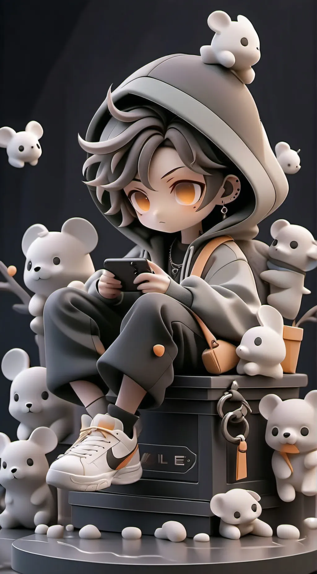 ai character: MHA  background