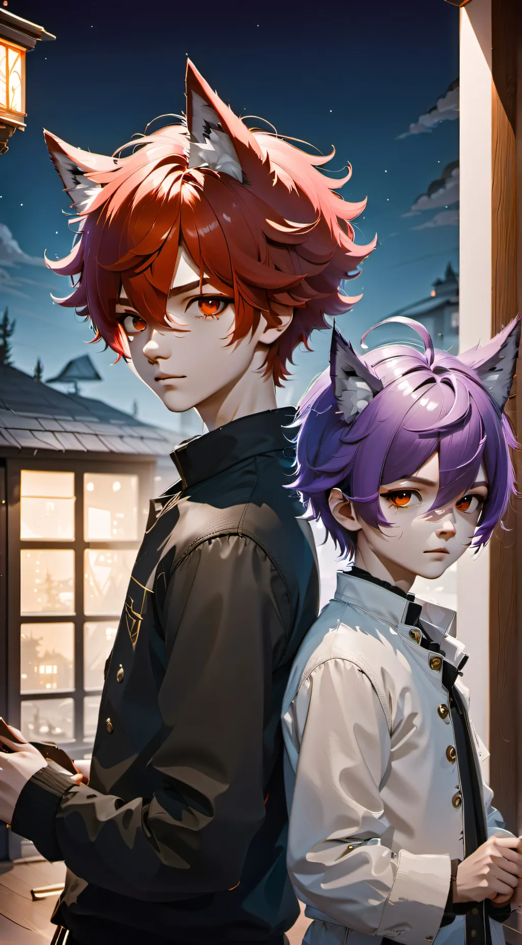 ai character: Max And Patrick background