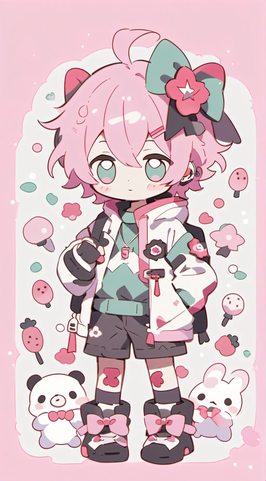 ai character: Lala boy background