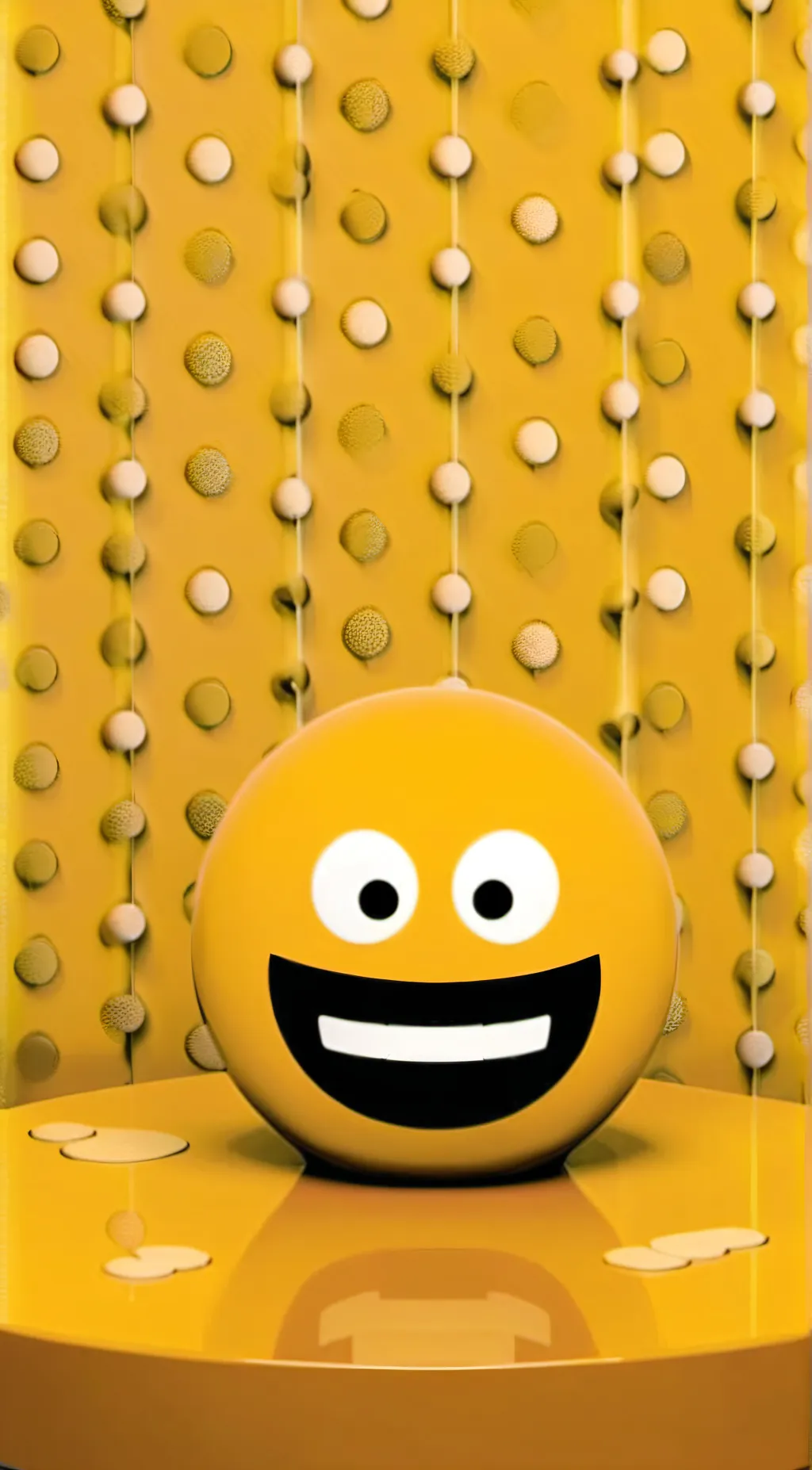 ai character: Emoji sus background