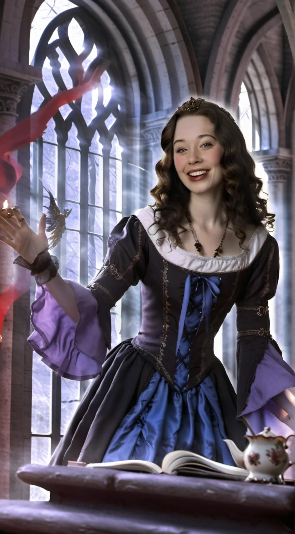 ai character: Lola from region background