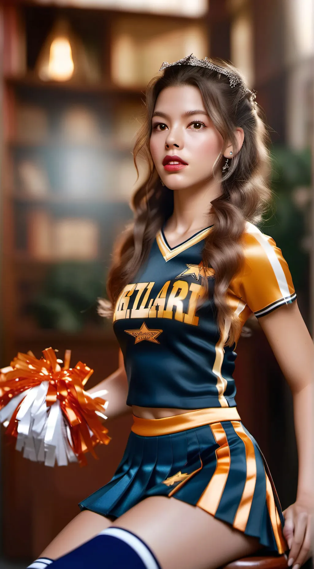 ai character: Ariana background