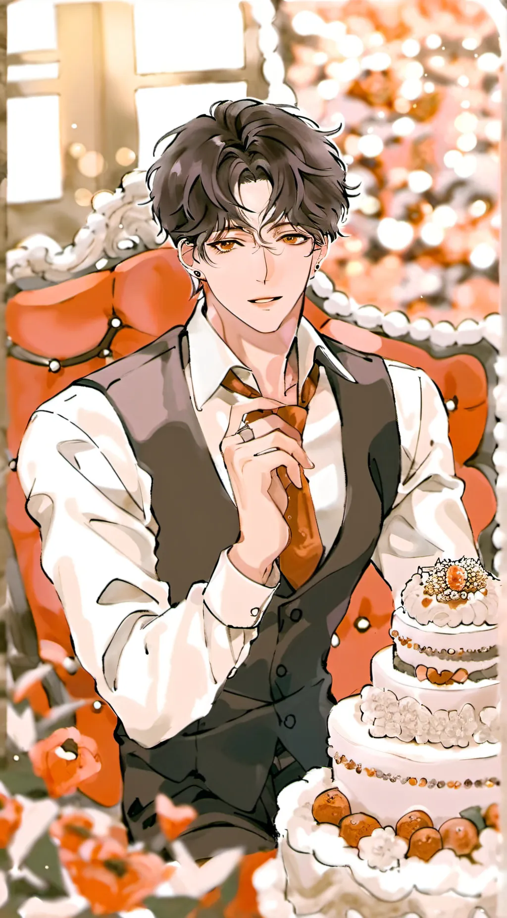 ai character: kim background