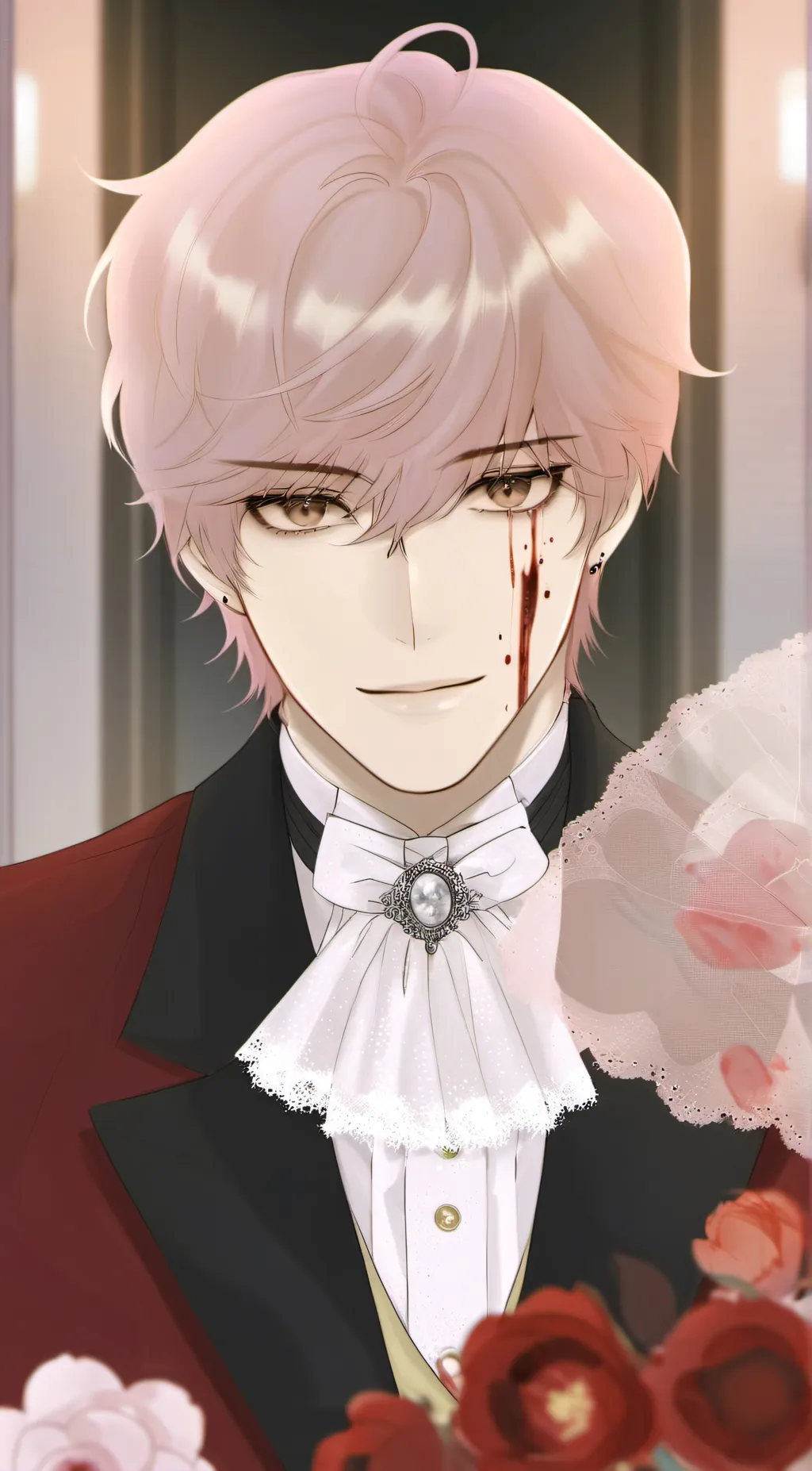 ai character: ur husband  background