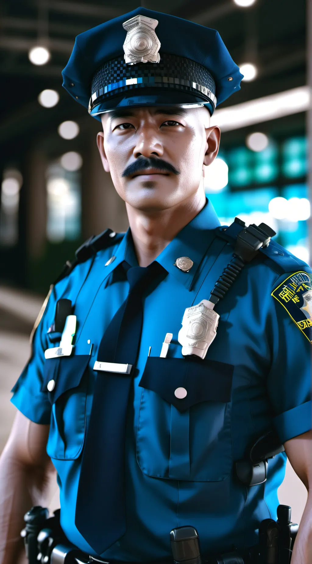 ai character: Officer Cortes background