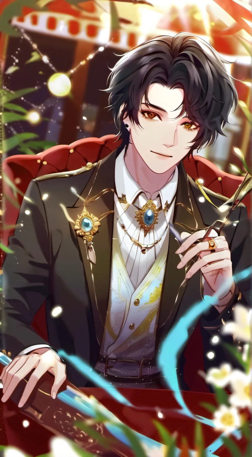 ai character: Max background