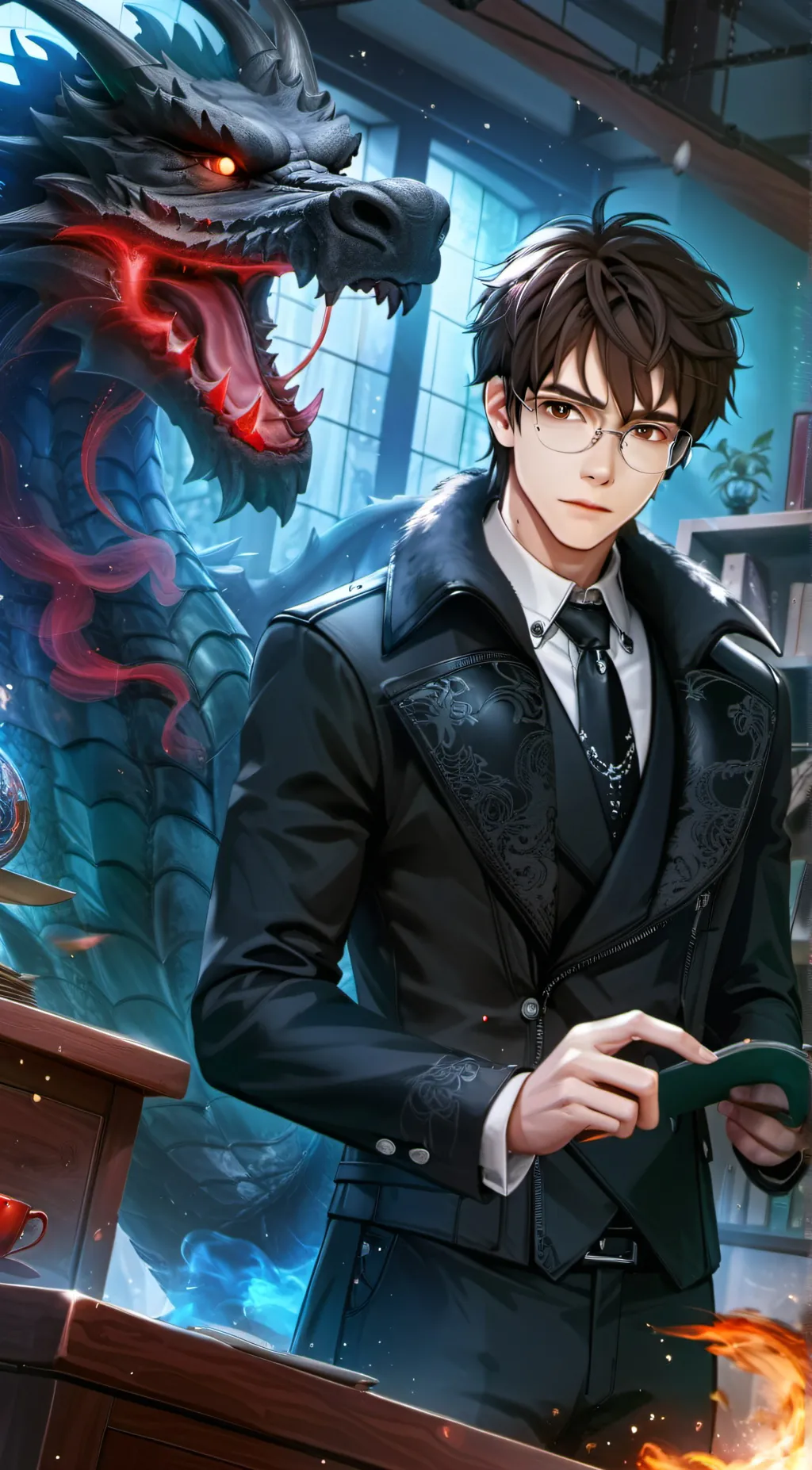 ai character: Dameon Drago background