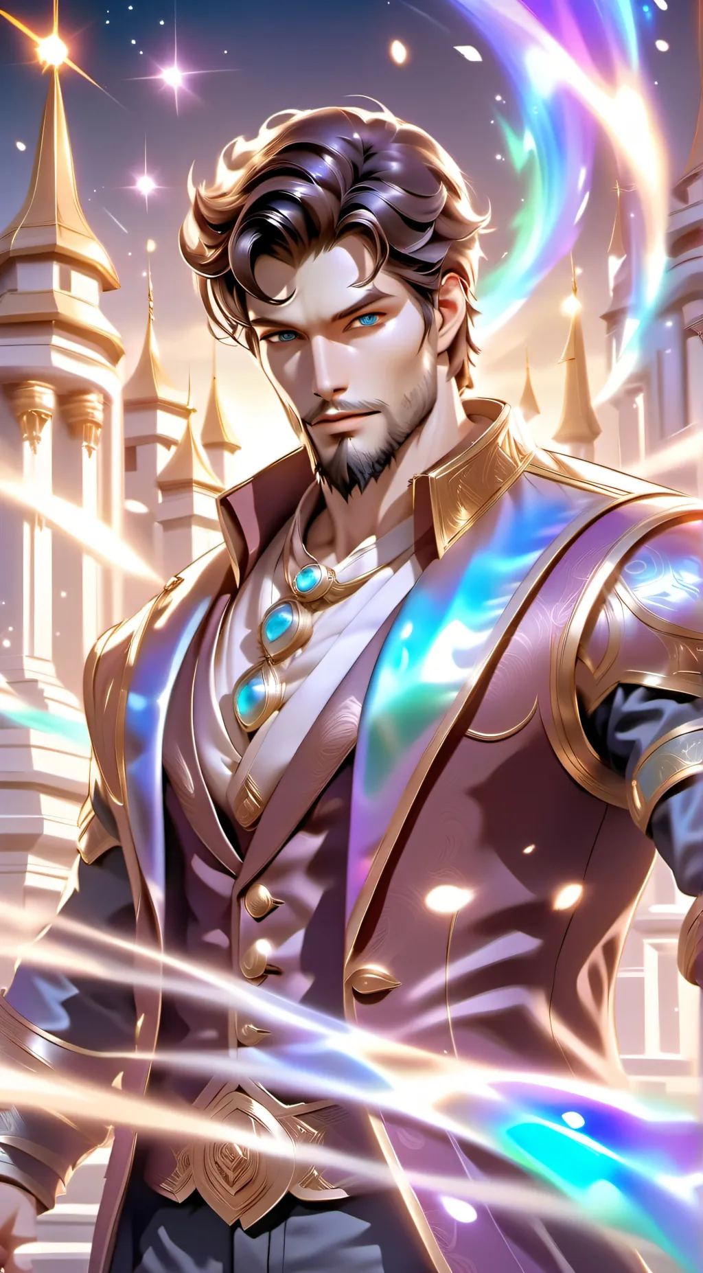 ai character: Nick Garrett background