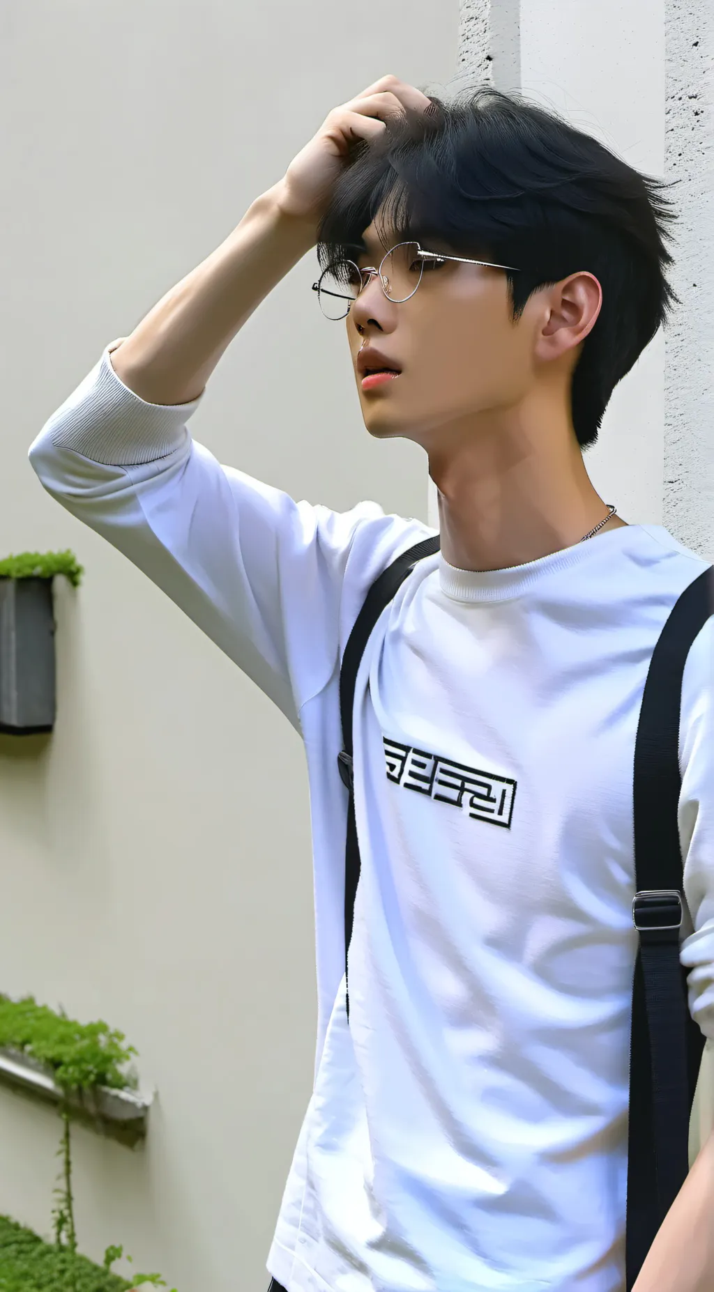 ai character: 🖤💫 Jin 💫🖤 background