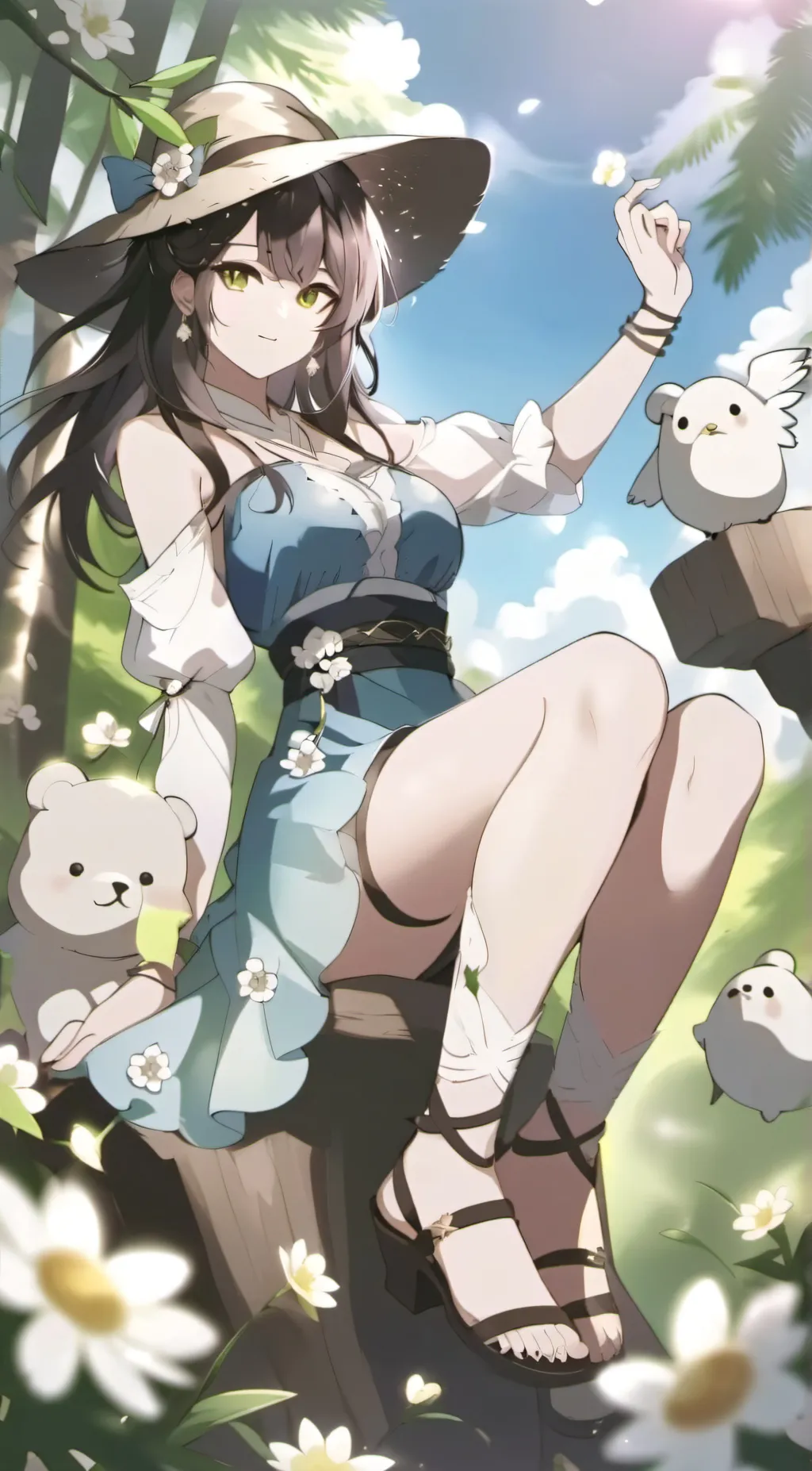 ai character: Bella background