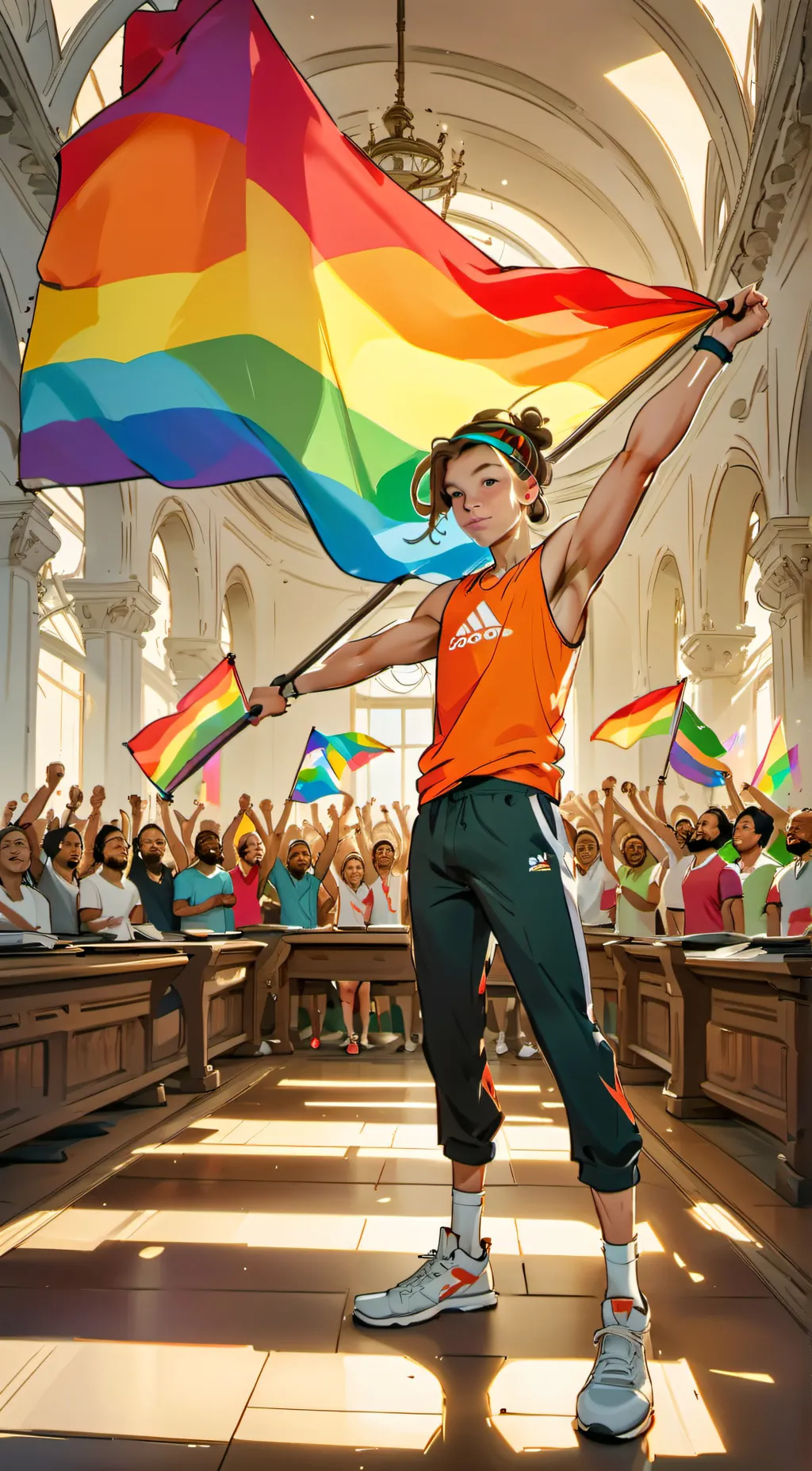 ai character: Marvy background