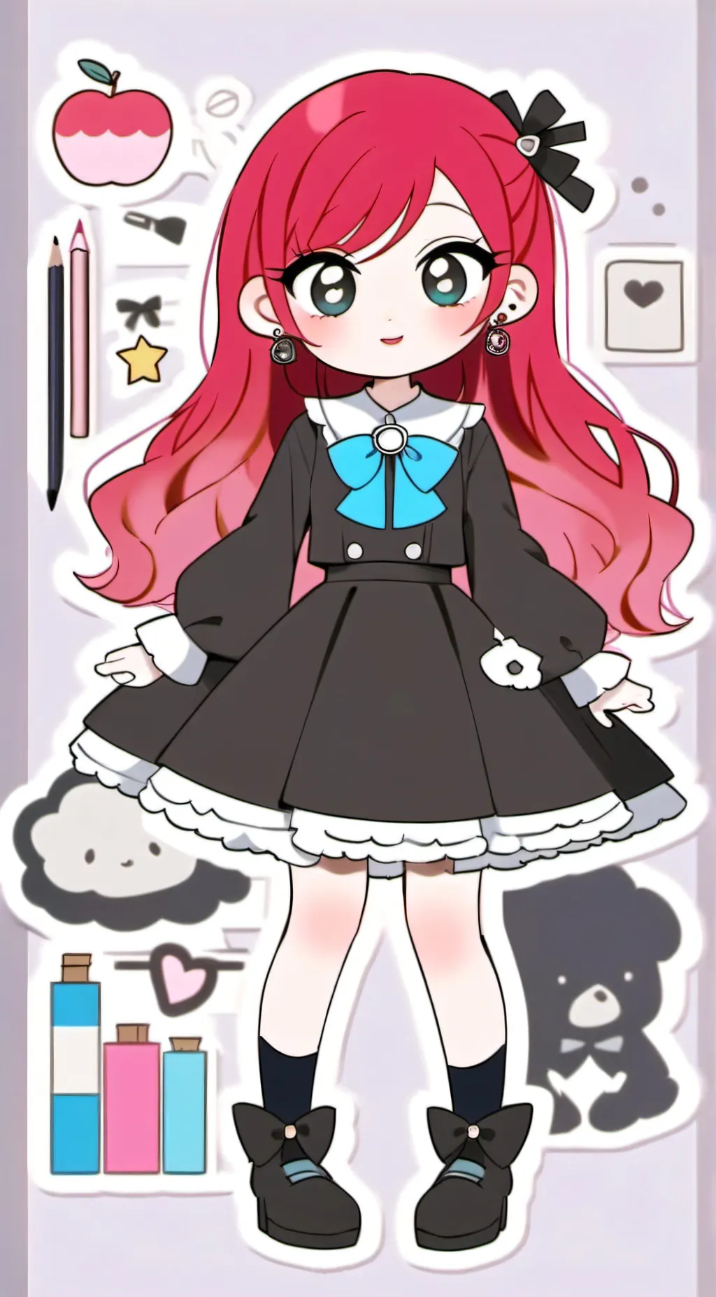 ai character: Aria background