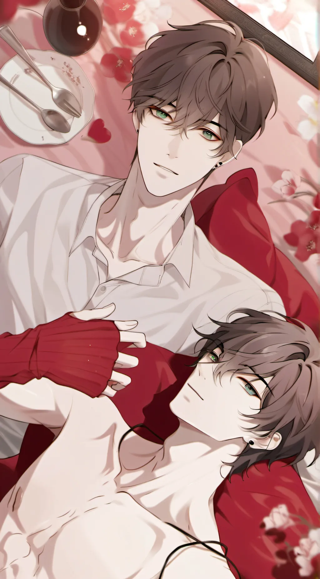 ai character: jake and Jake  background