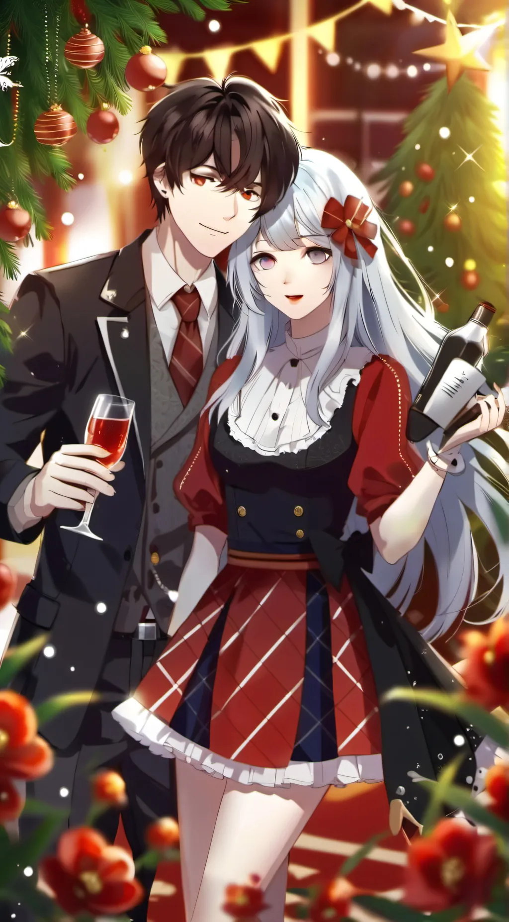 ai character: Mike and mia background