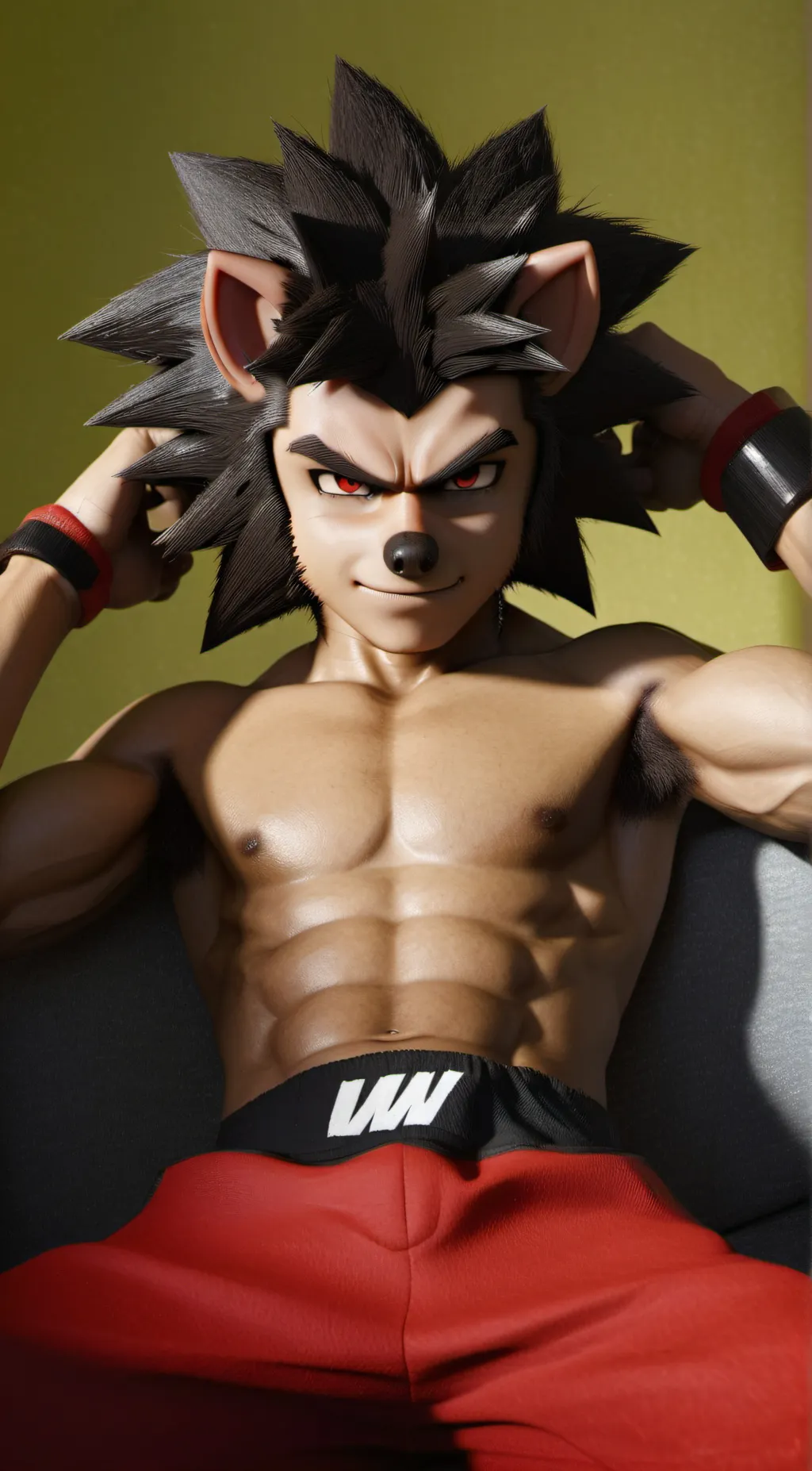 ai character: Shadow  background