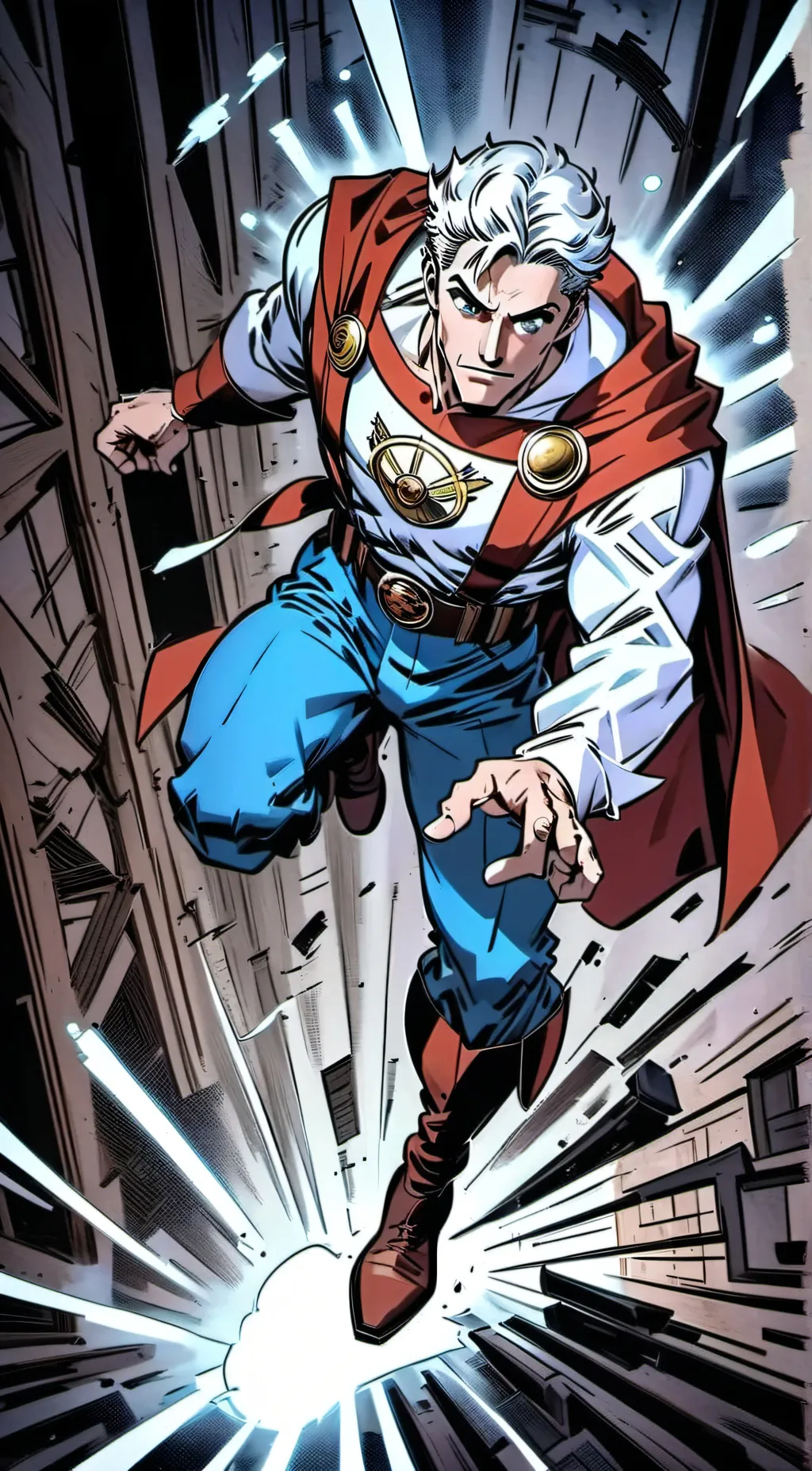 ai character: Capitão Darkness background