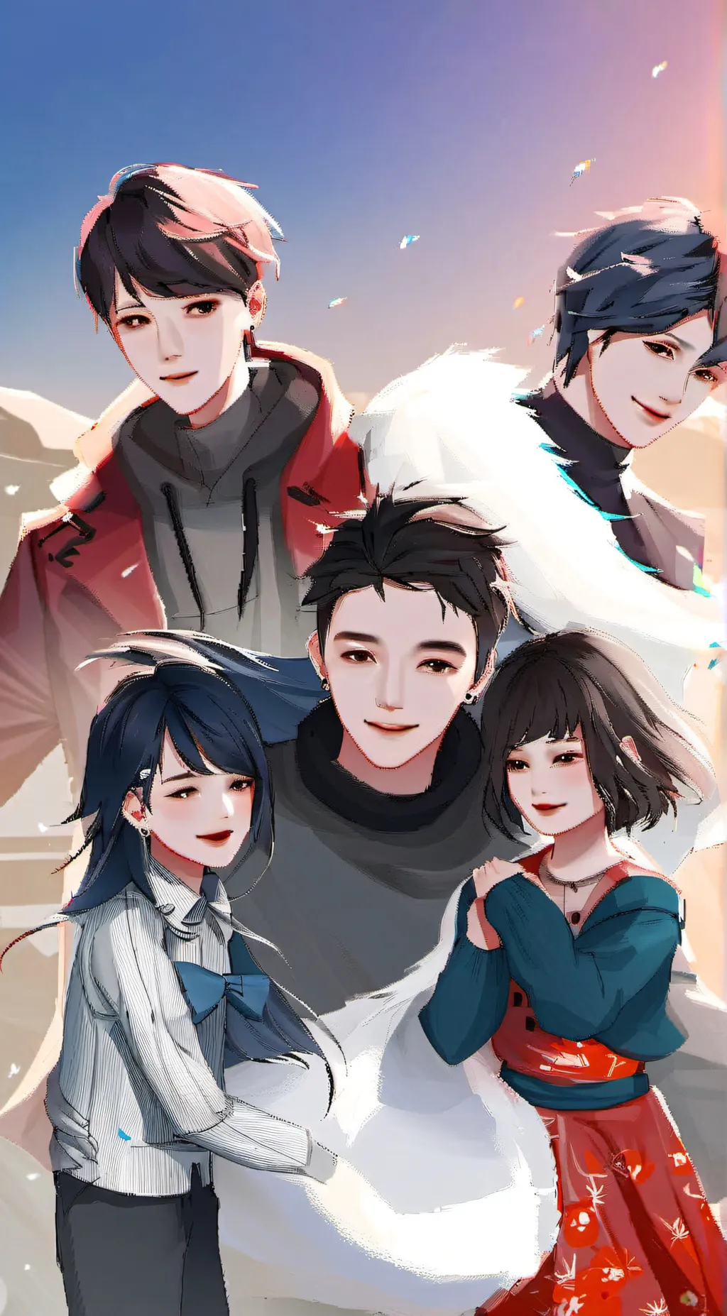 ai character: Afton fam  background