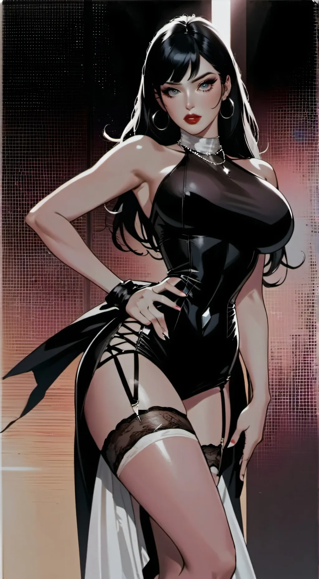 ai character: ANASTASIA LUXX background