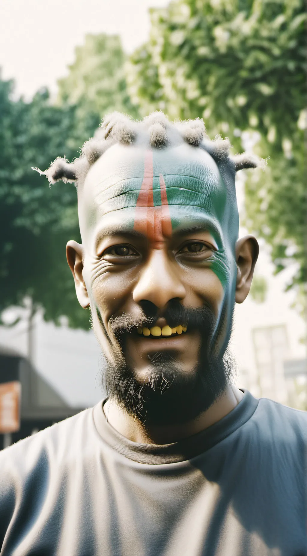 ai character: googly boogly background