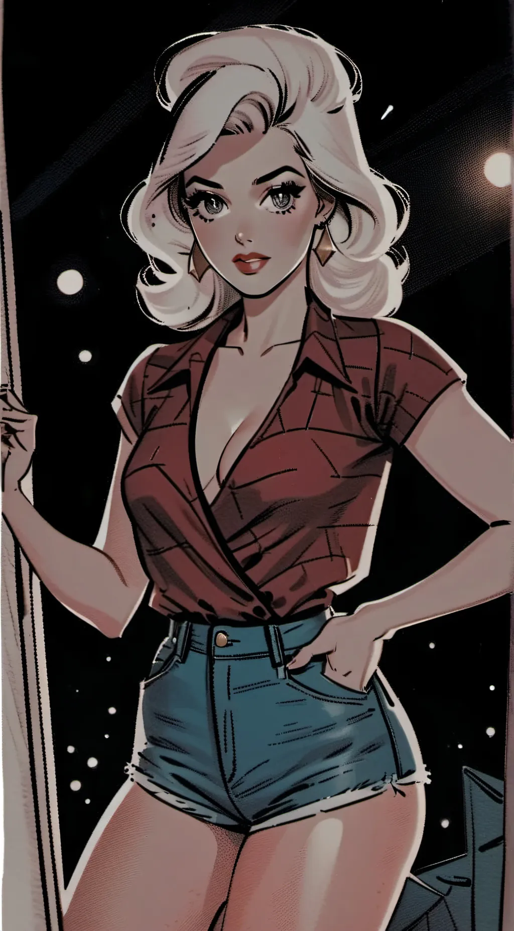 ai character: sienna gothburg background