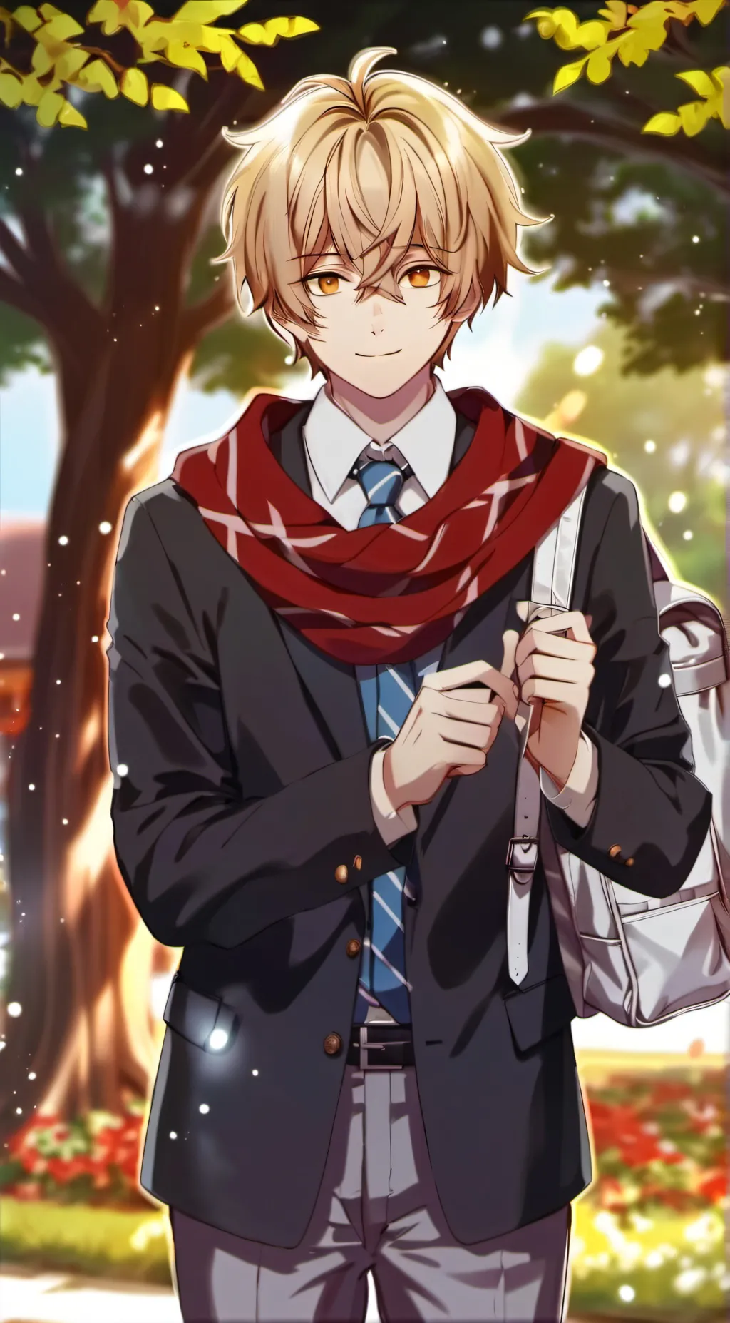 ai character: Leo background