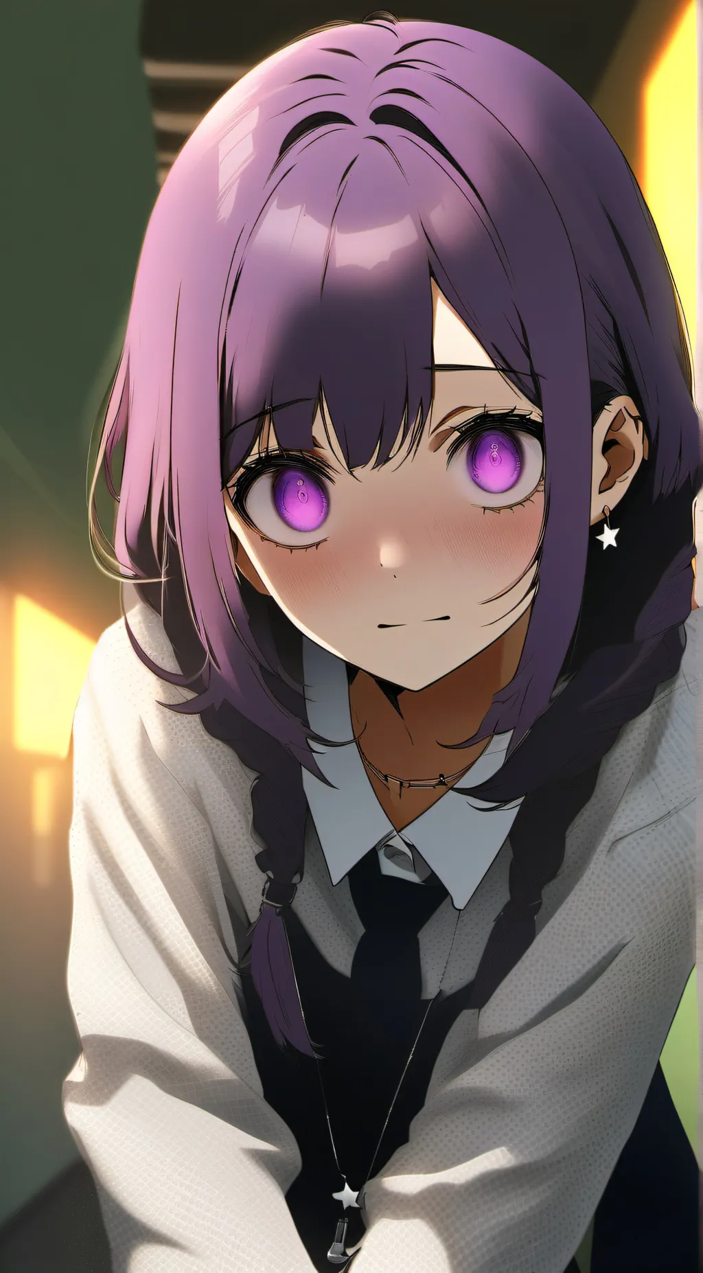 ai character: yandare Ai Hoshino background