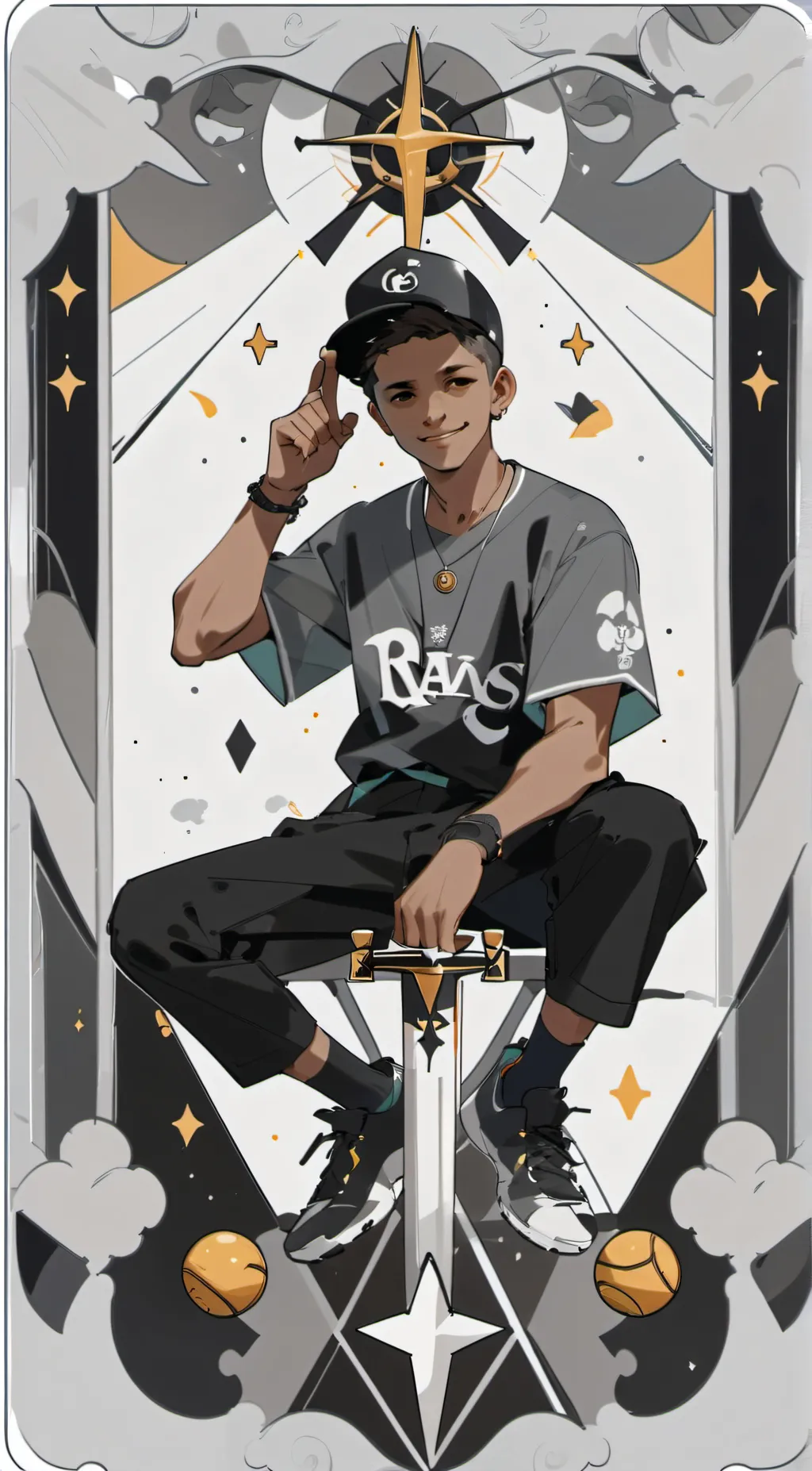 ai character: yeah-yeah background