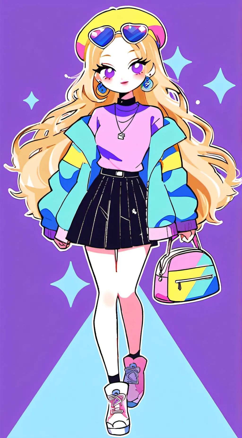 ai character: Aria background