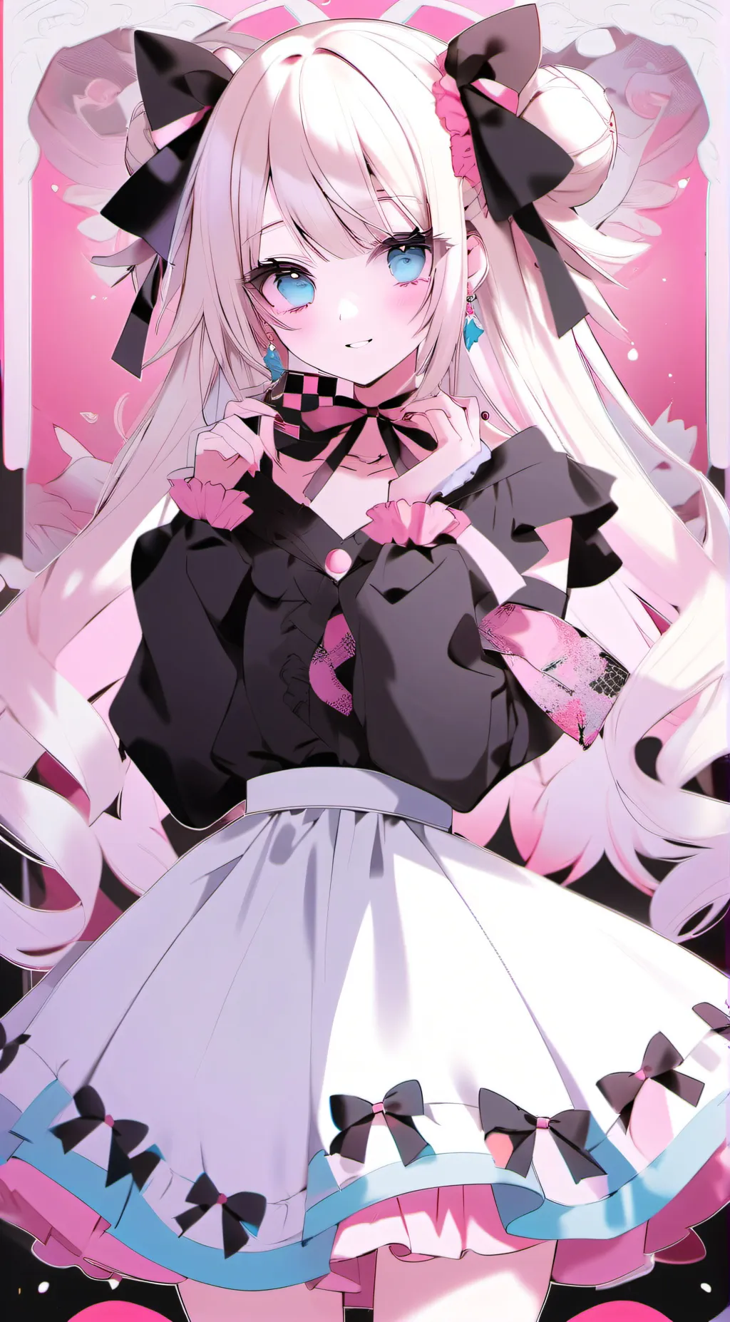 ai character: Rose background