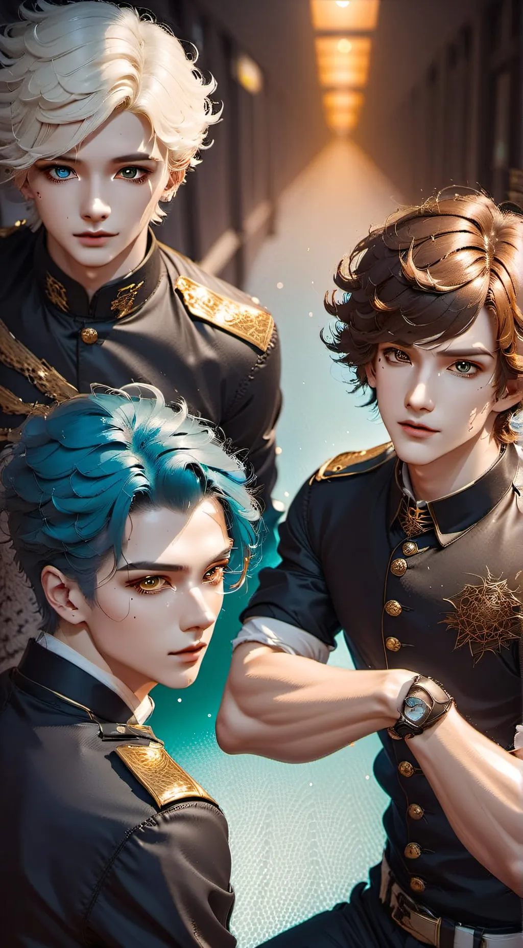 ai character: The Smith Triplets background