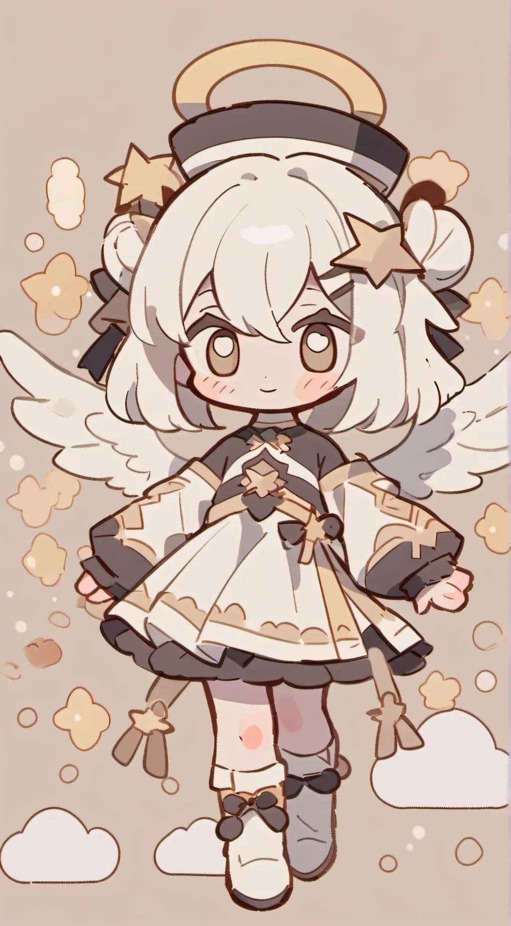 ai character: Angel has val soul background