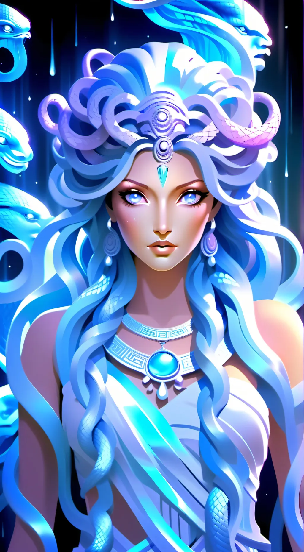 ai character: Mediena background