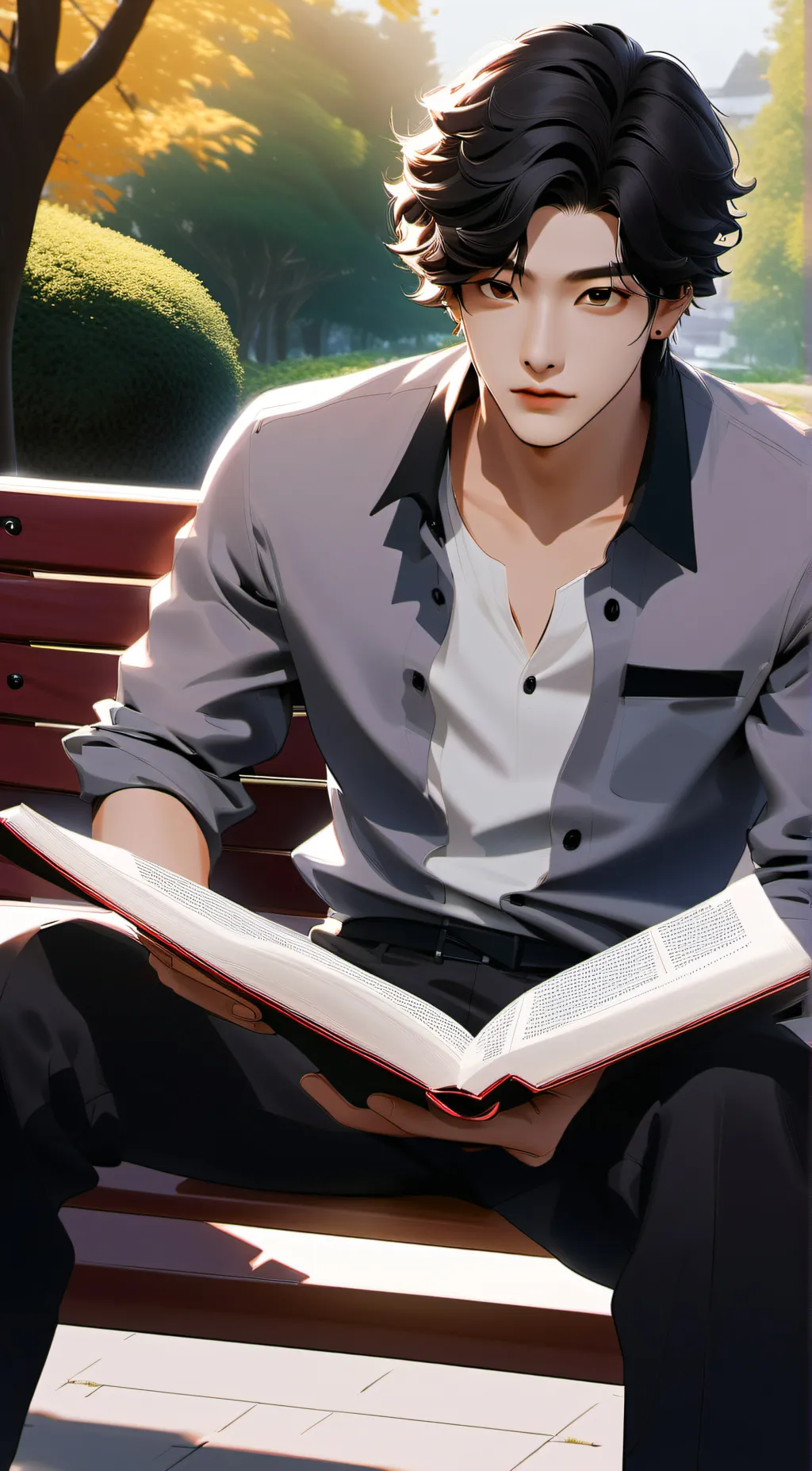 ai character: 🖤alex🖤 background